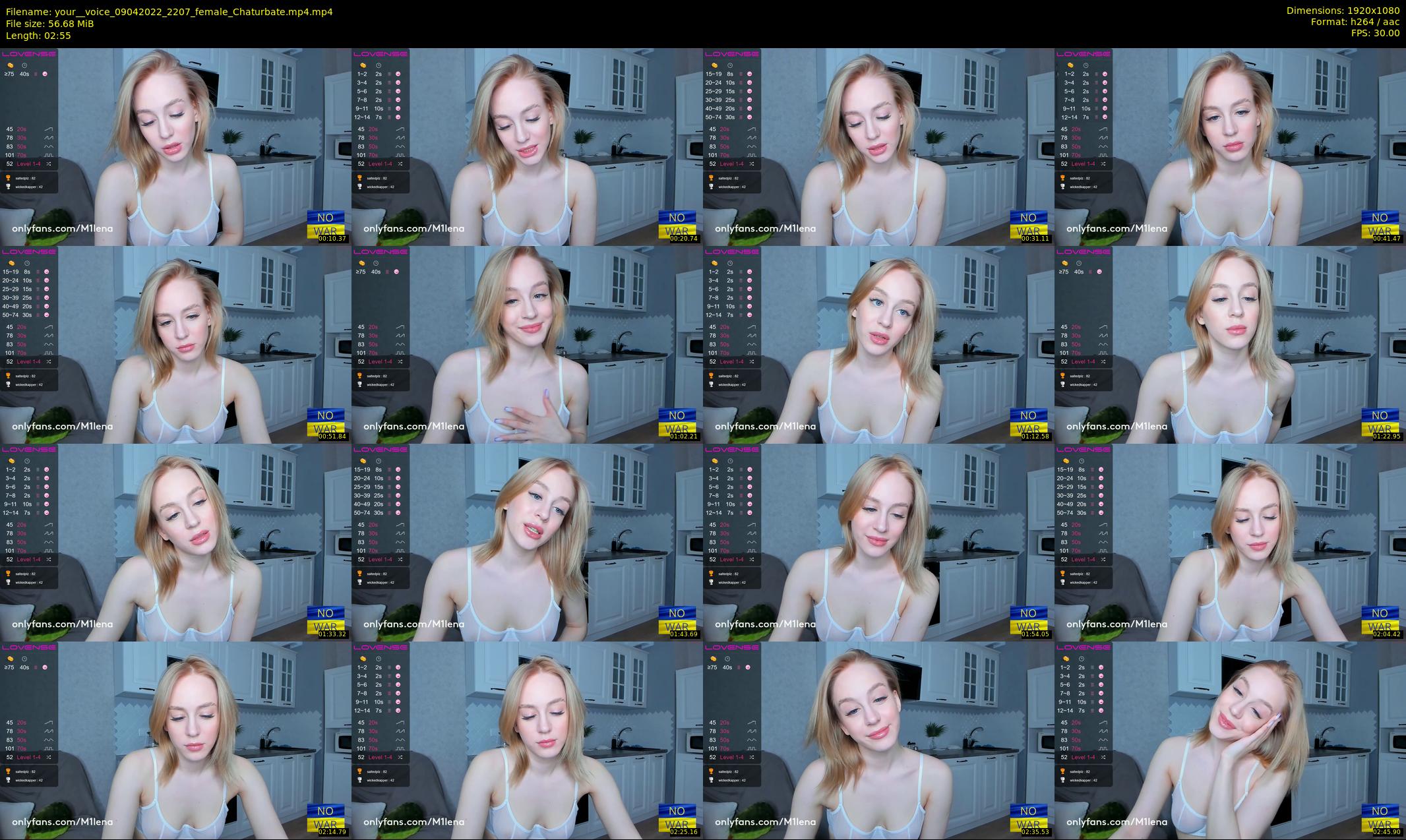 your__voice — 3 minute Chaturbate female cam show recording, 1080p, Apr 9, 2022