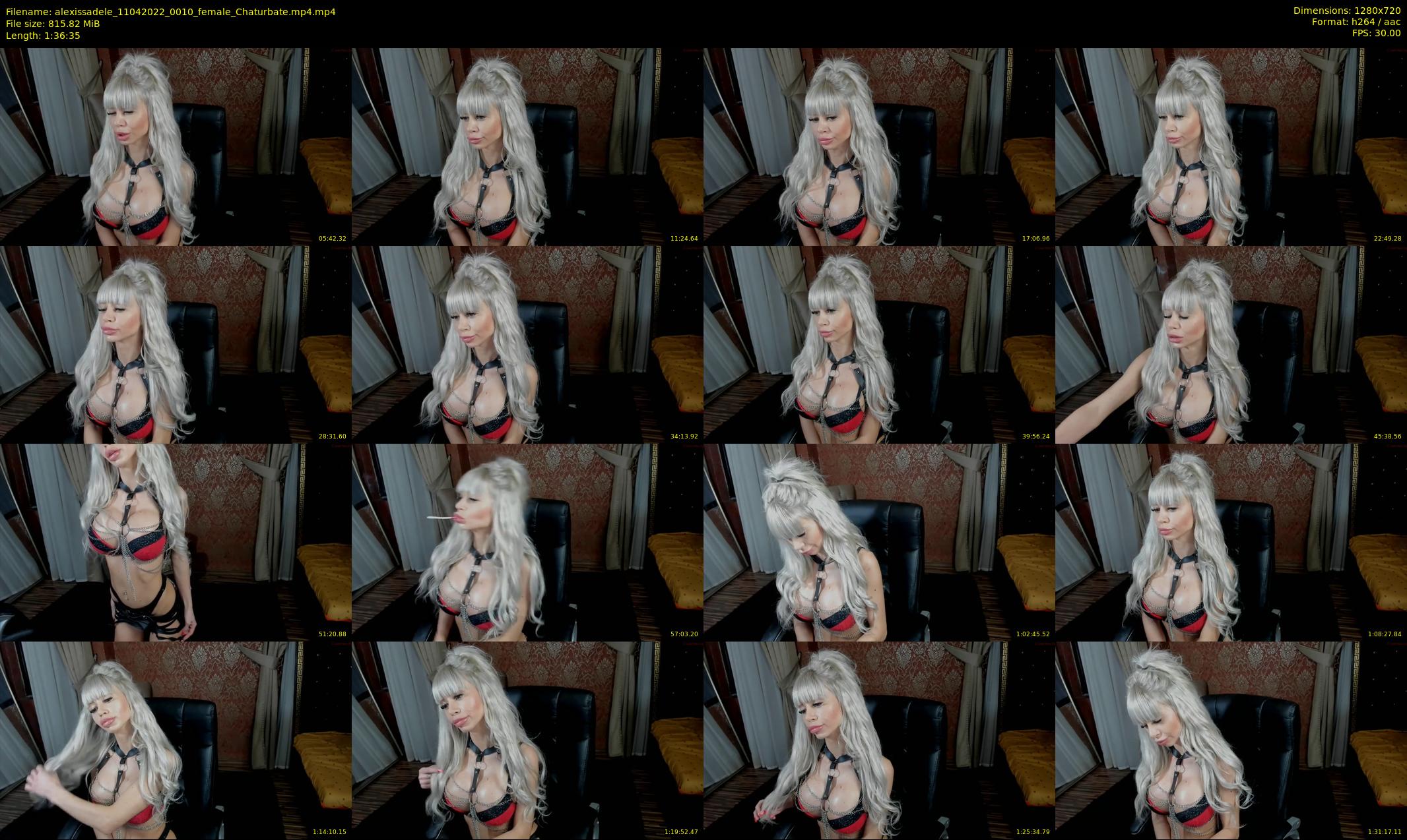alexissadele — 97 minute Chaturbate female cam show recording, 720p, Apr 11, 2022