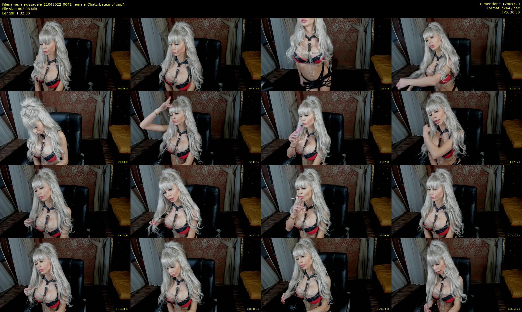 alexissadele — 92 minute Chaturbate female cam show recording, 720p, Apr 11, 2022