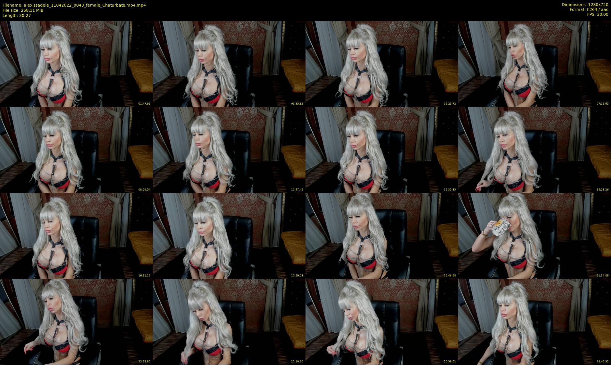 alexissadele — 31 minute Chaturbate female cam show recording, 720p, Apr 11, 2022