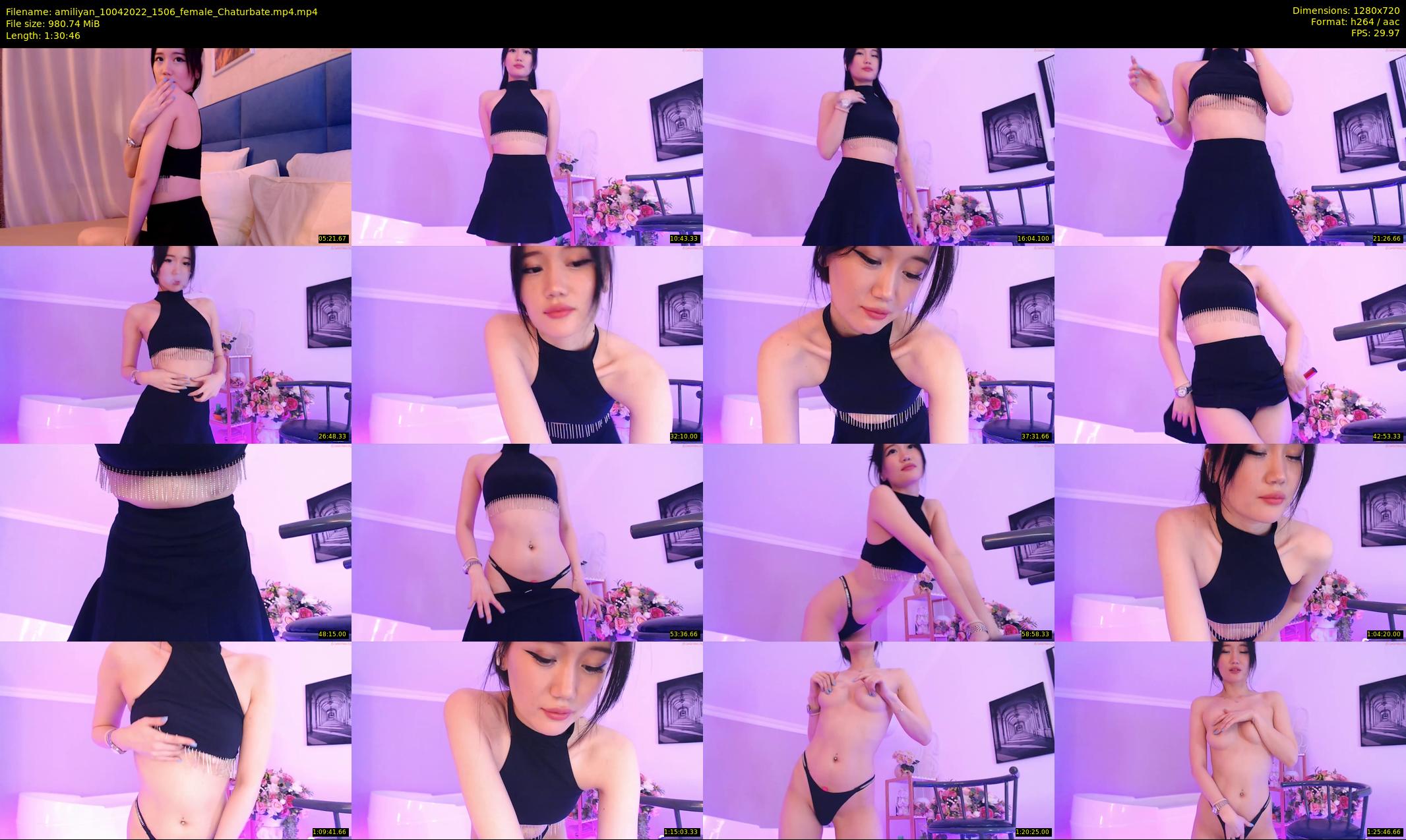 amiliyan — 91 minute Chaturbate female cam show recording, 720p, Apr 10, 2022