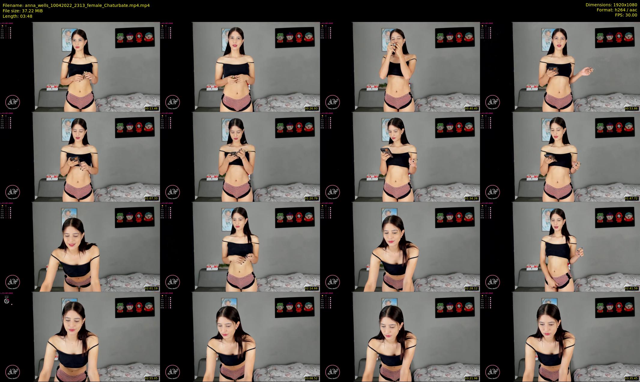 anna_wells — 4 minute Chaturbate female cam show recording, 1080p, Apr 10, 2022