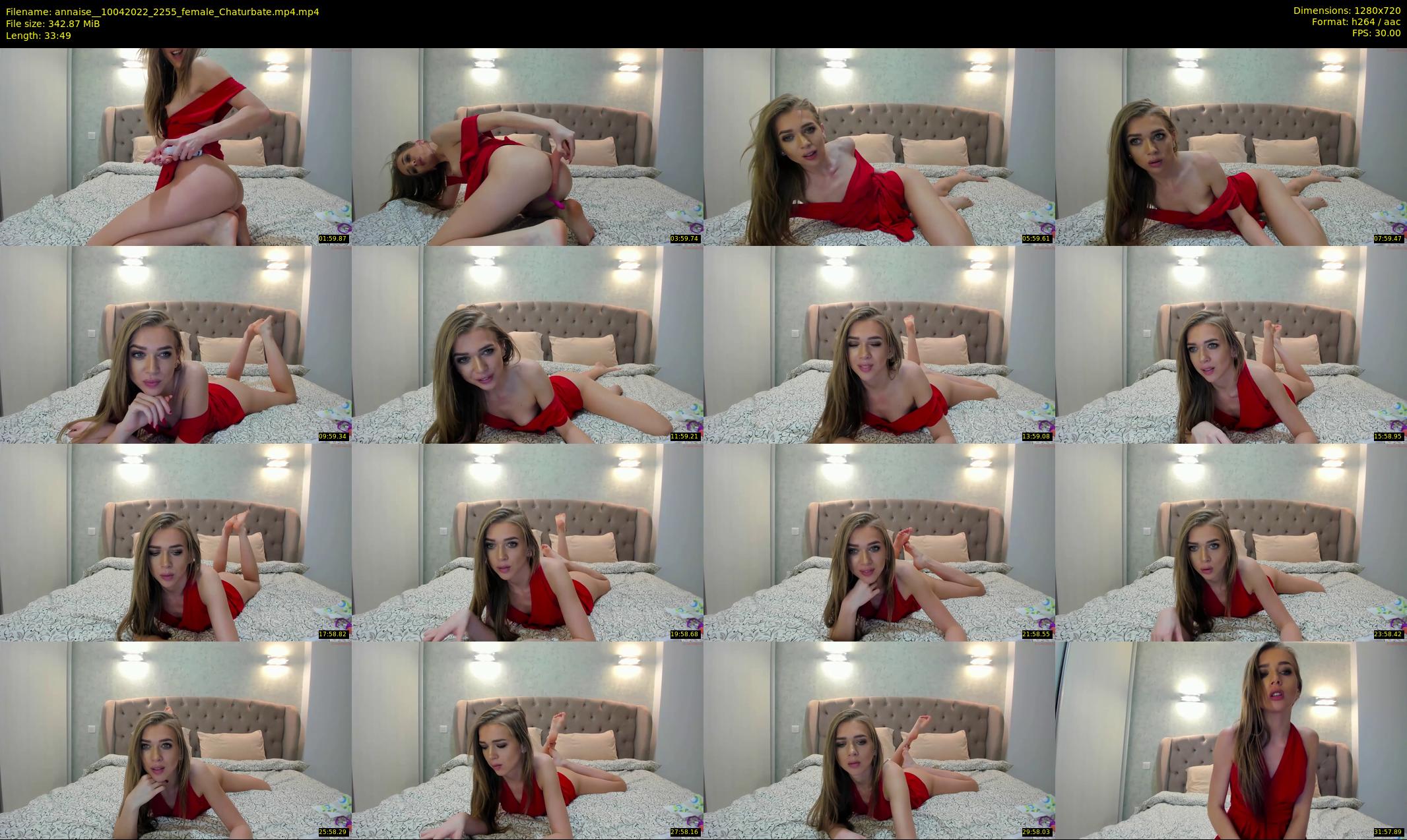 annaise_ — 34 minute Chaturbate female cam show recording, 720p, Apr 10, 2022