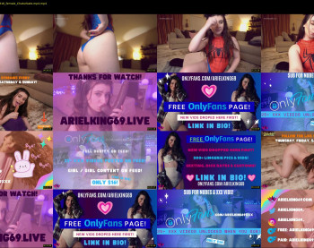 arielking69 — 9 minute Chaturbate female cam show recording, 1080p, Apr 10, 2022