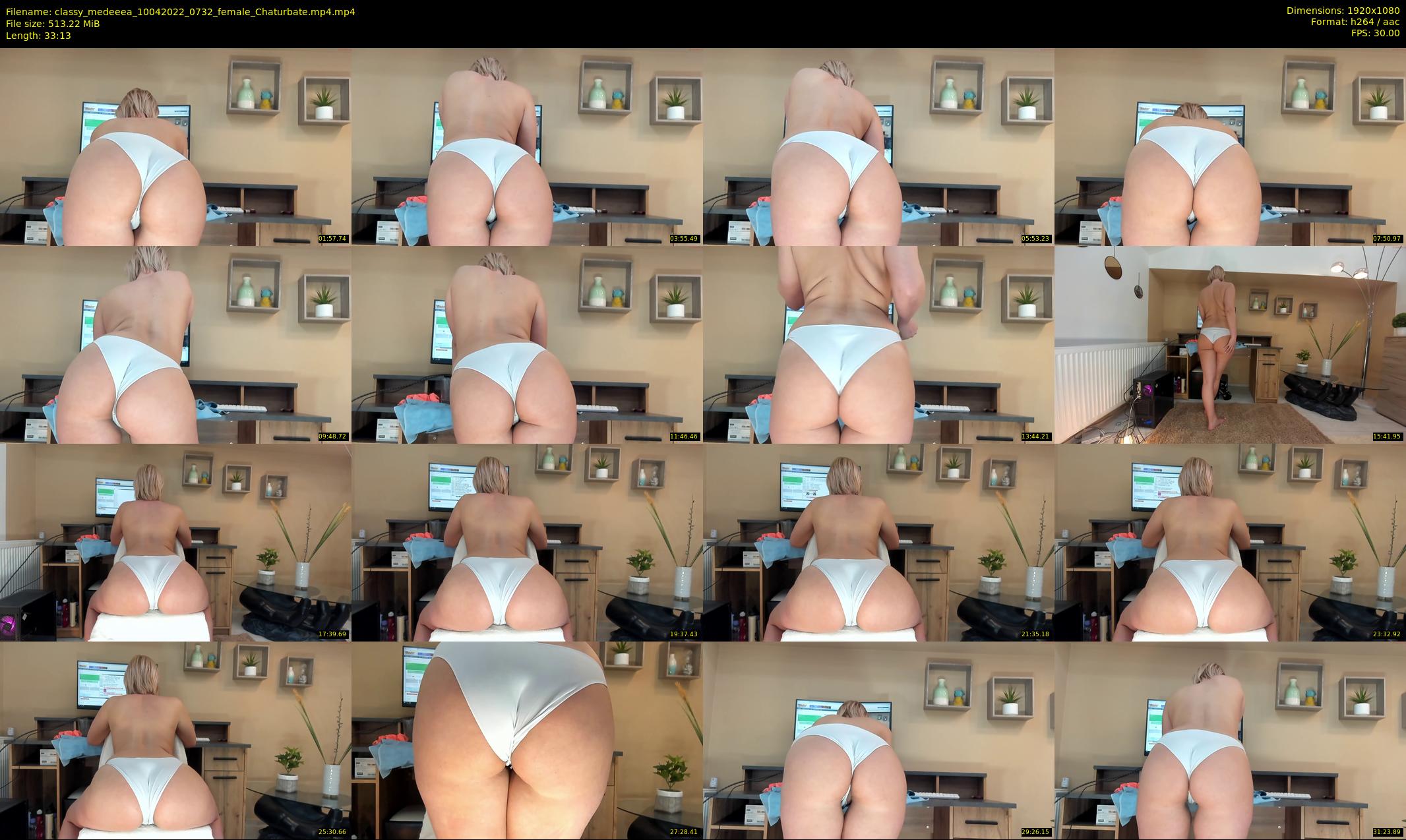 classy_medeeea — 34 minute Chaturbate female cam show recording, 1080p, Apr 10, 2022