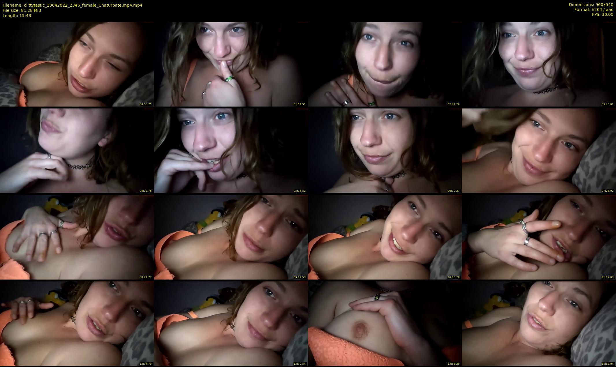 clittytastic — 16 minute Chaturbate female cam show recording, 480p, Apr 10, 2022