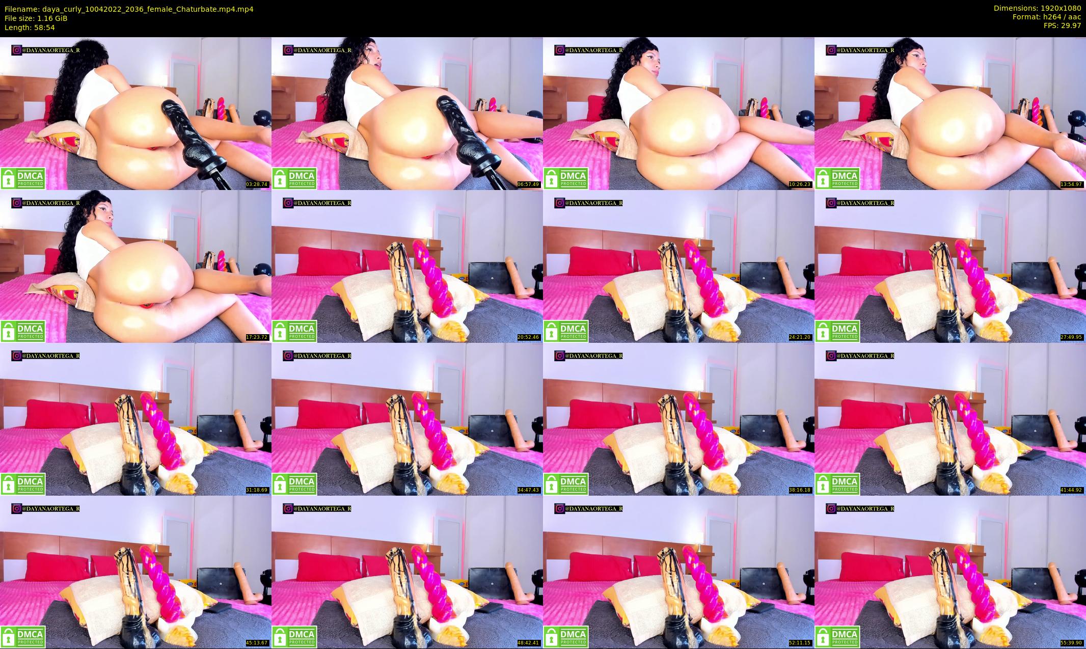 daya_curly — 59 minute Chaturbate female cam show recording, 1080p, Apr 10, 2022