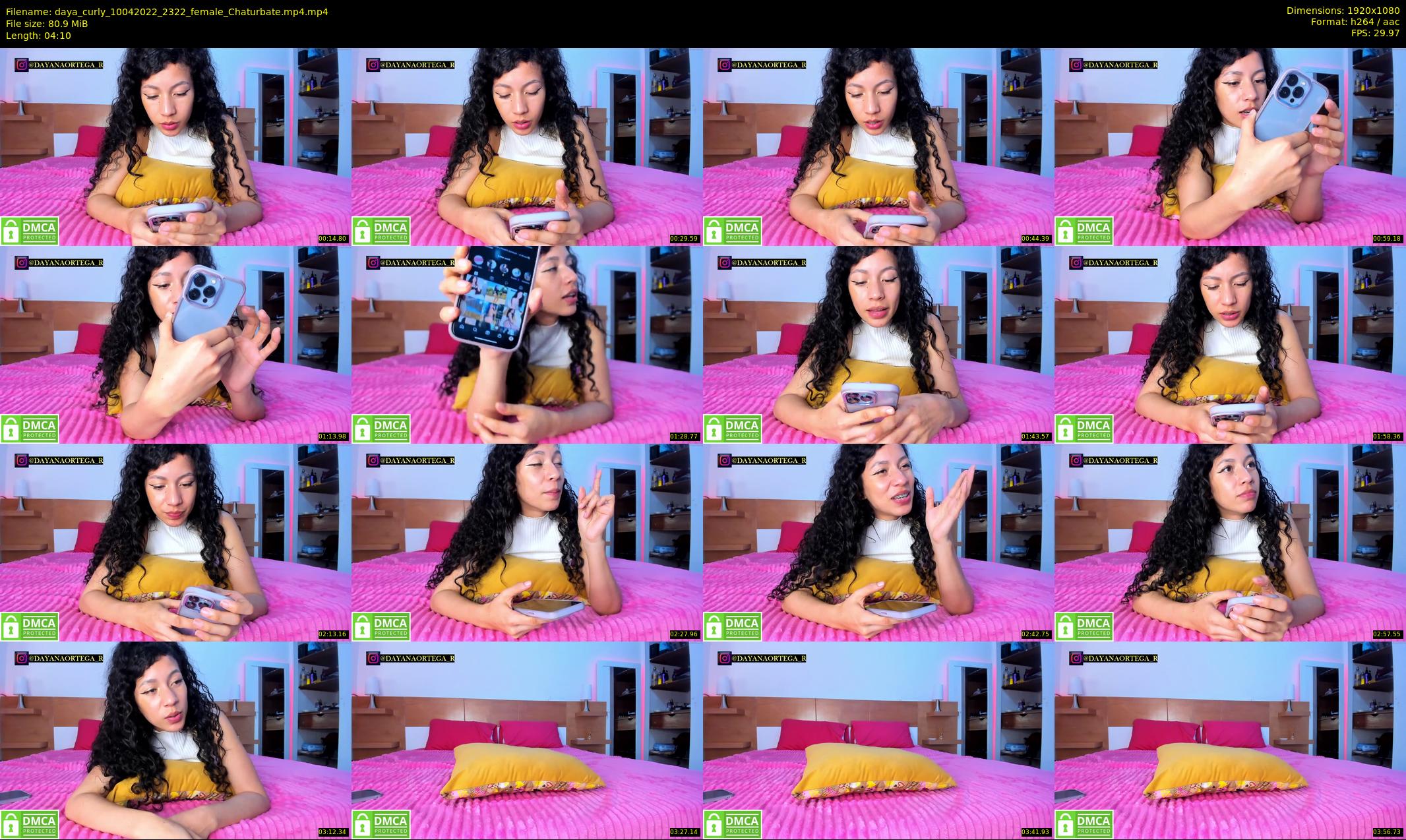 daya_curly — 5 minute Chaturbate female cam show recording, 1080p, Apr 10, 2022