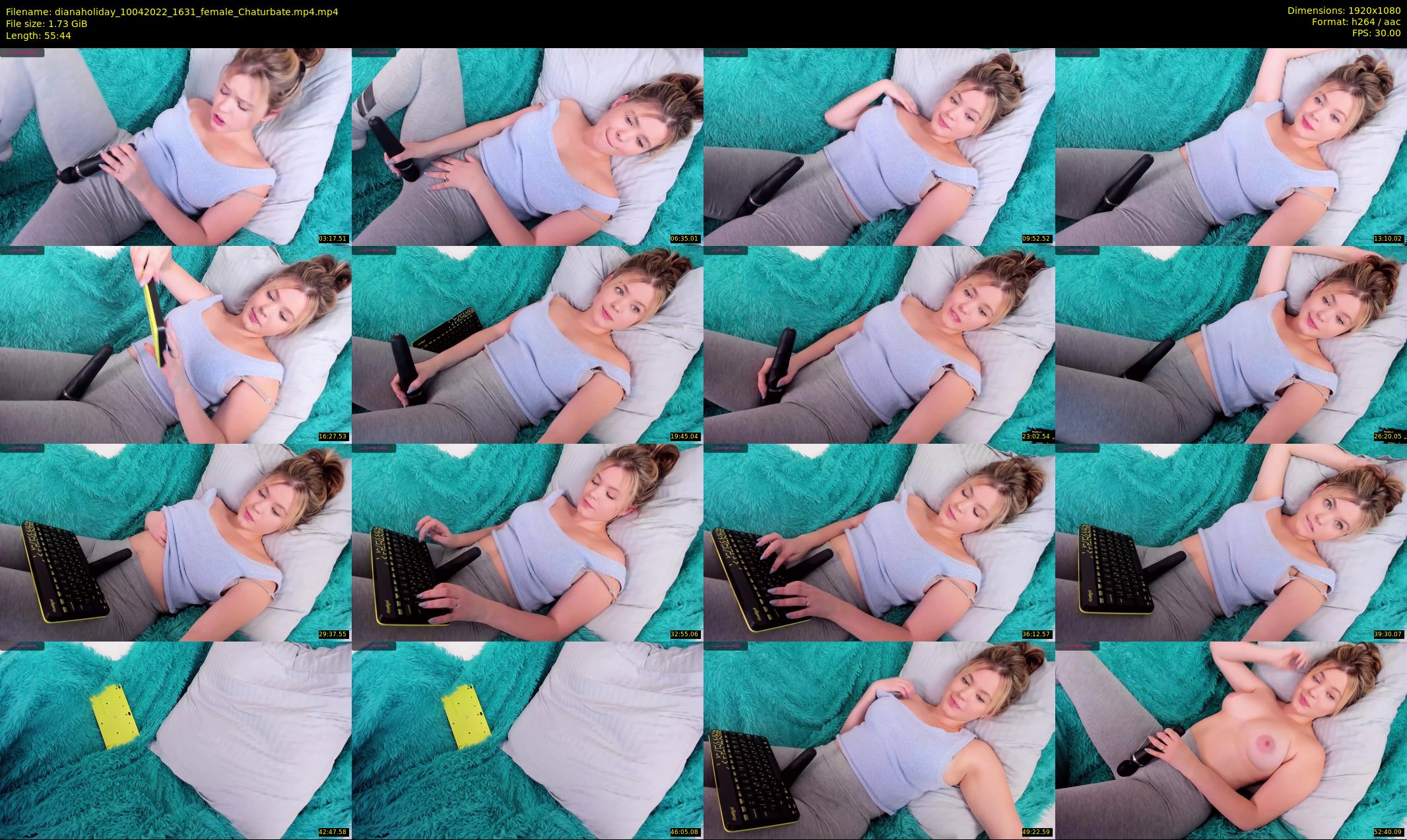 dianaholiday — 56 minute Chaturbate female cam show recording, 1080p, Apr 10, 2022