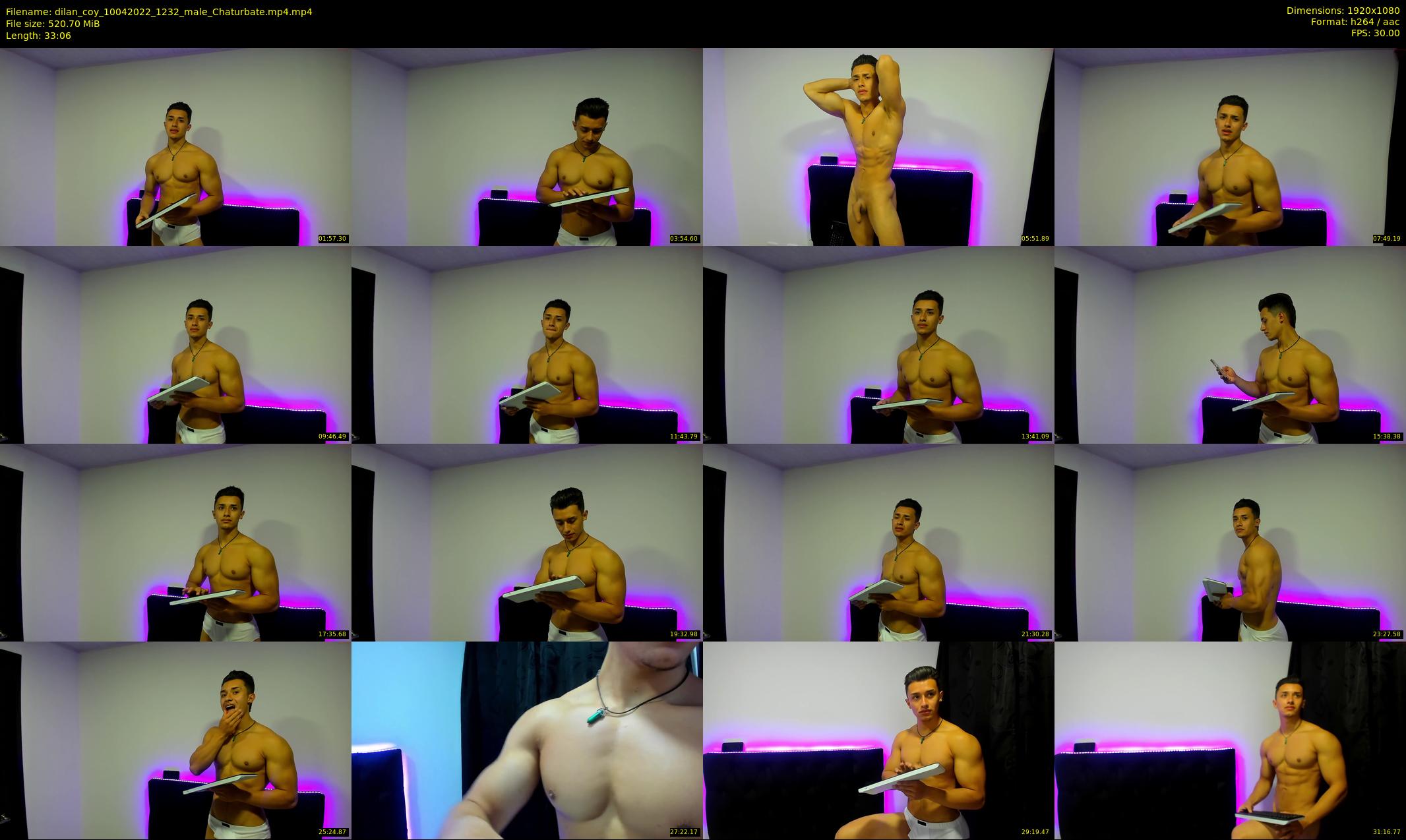 dilan_coy — 34 minute Chaturbate male cam show recording, 1080p, Apr 10, 2022