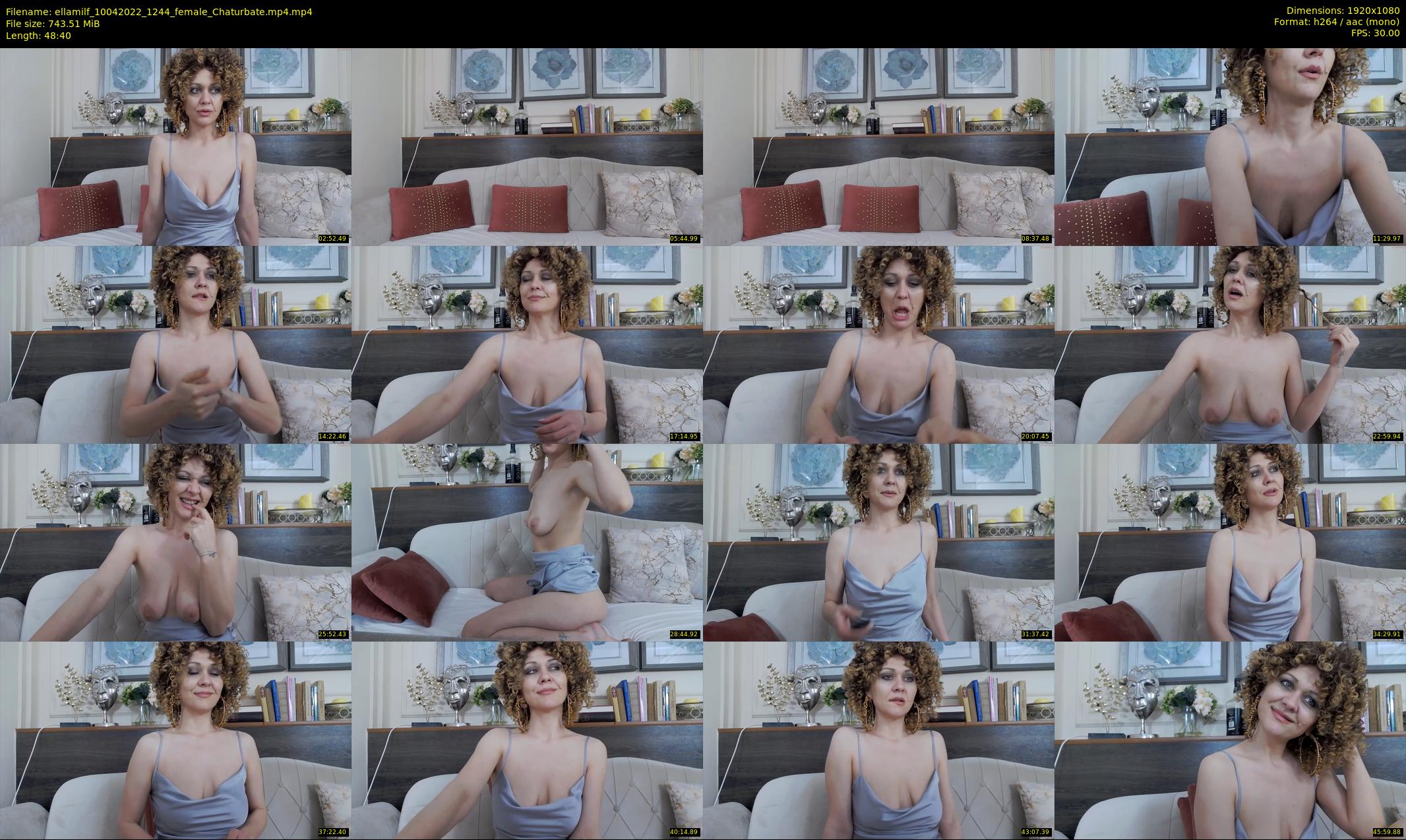 ellamilf — 49 minute Chaturbate female cam show recording, 1080p, Apr 10, 2022