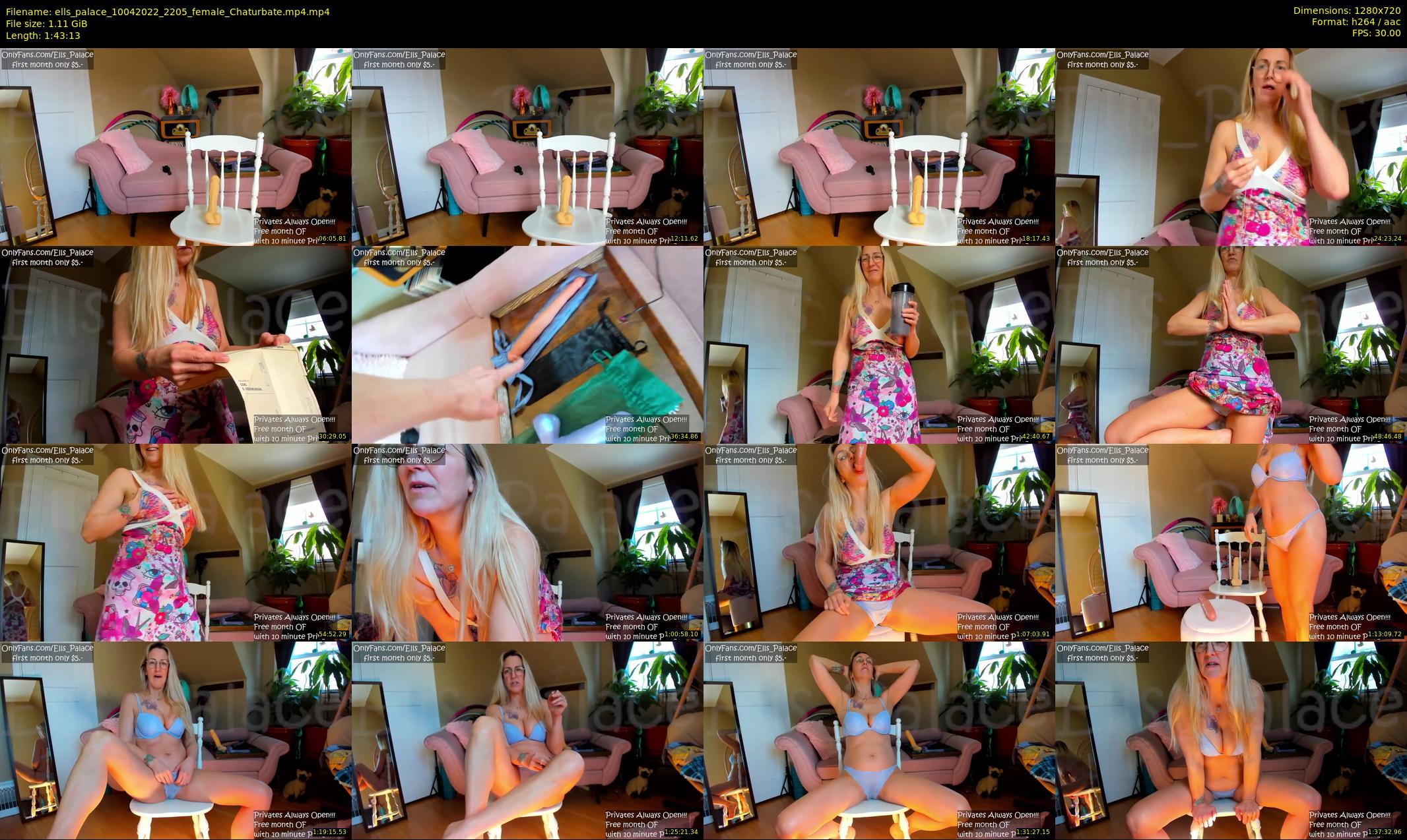 ells_palace — 104 minute Chaturbate female cam show recording, 720p, Apr 10, 2022