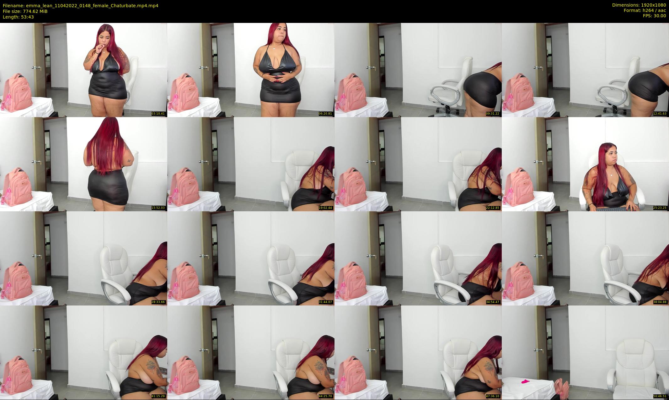 emma_lean — 54 minute Chaturbate female cam show recording, 1080p, Apr 11, 2022