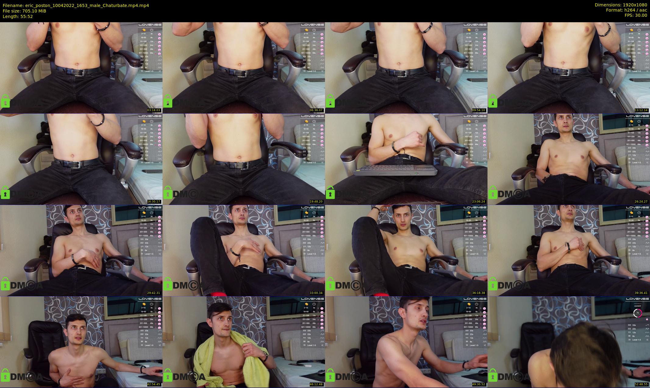 eric_poston — 56 minute Chaturbate male cam show recording, 1080p, Apr 10, 2022