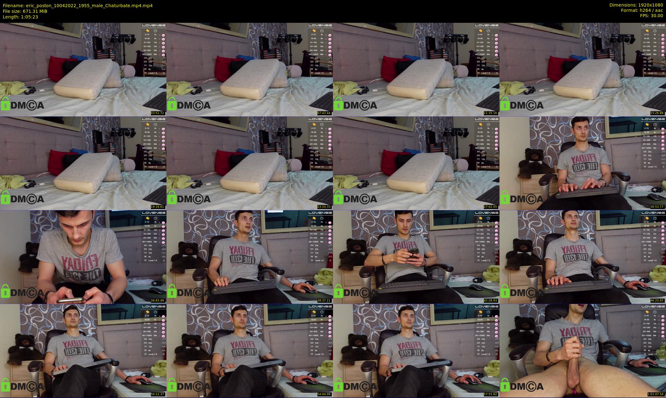 eric_poston — 66 minute Chaturbate male cam show recording, 1080p, Apr 10, 2022