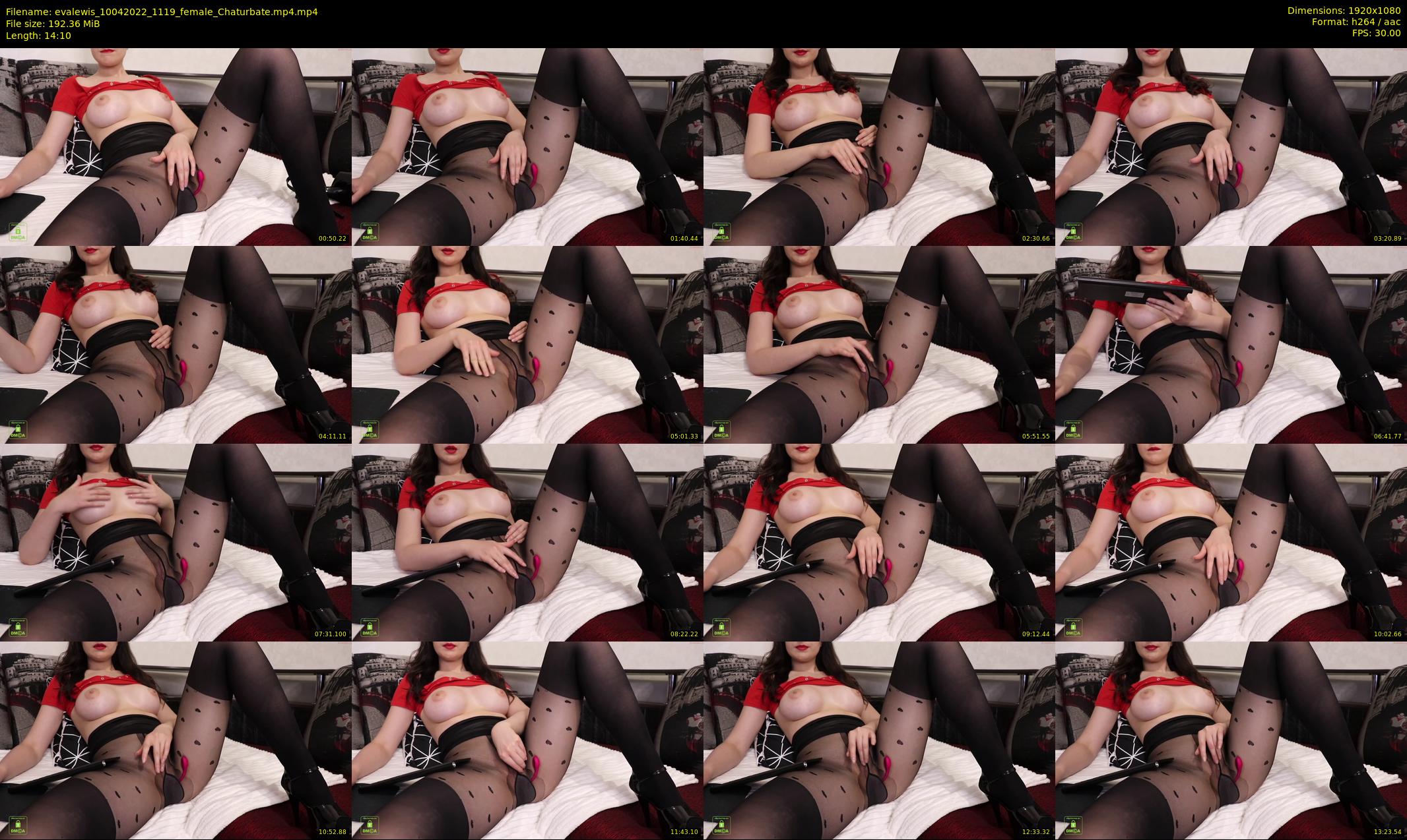 evalewis — 15 minute Chaturbate female cam show recording, 1080p, Apr 10, 2022