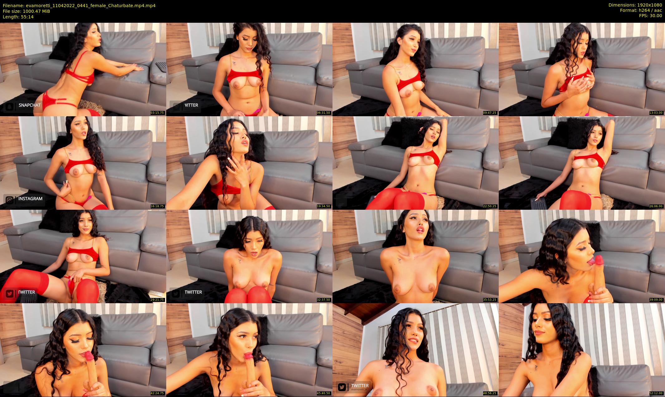 evamoretti — 56 minute Chaturbate female cam show recording, 1080p, Apr 11, 2022