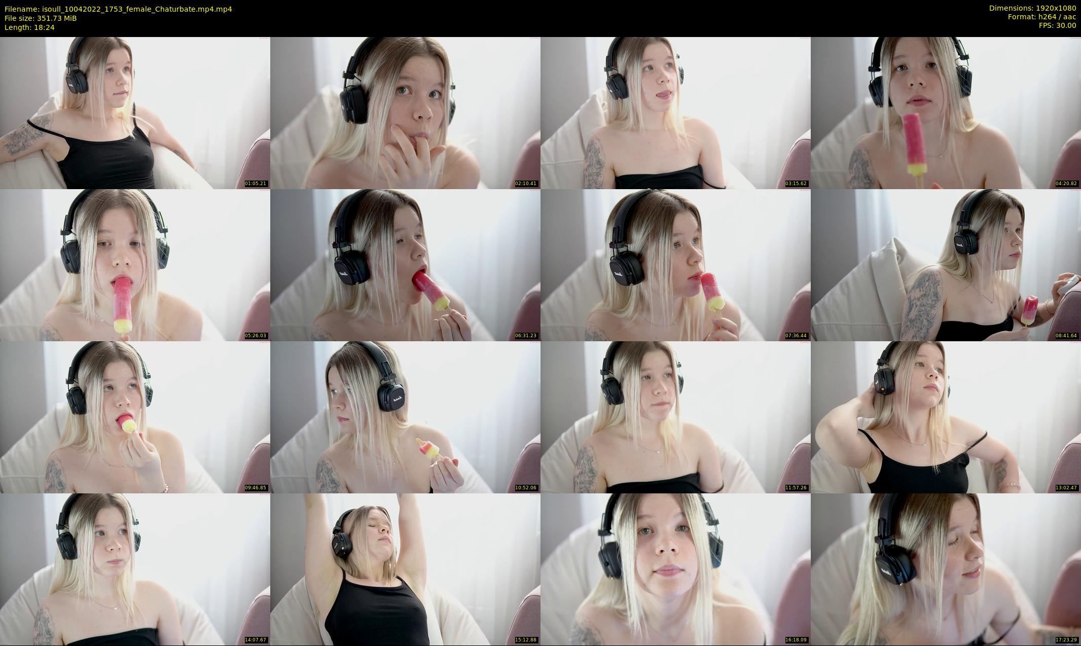 isoull — 19 minute Chaturbate female cam show recording, 1080p, Apr 10, 2022