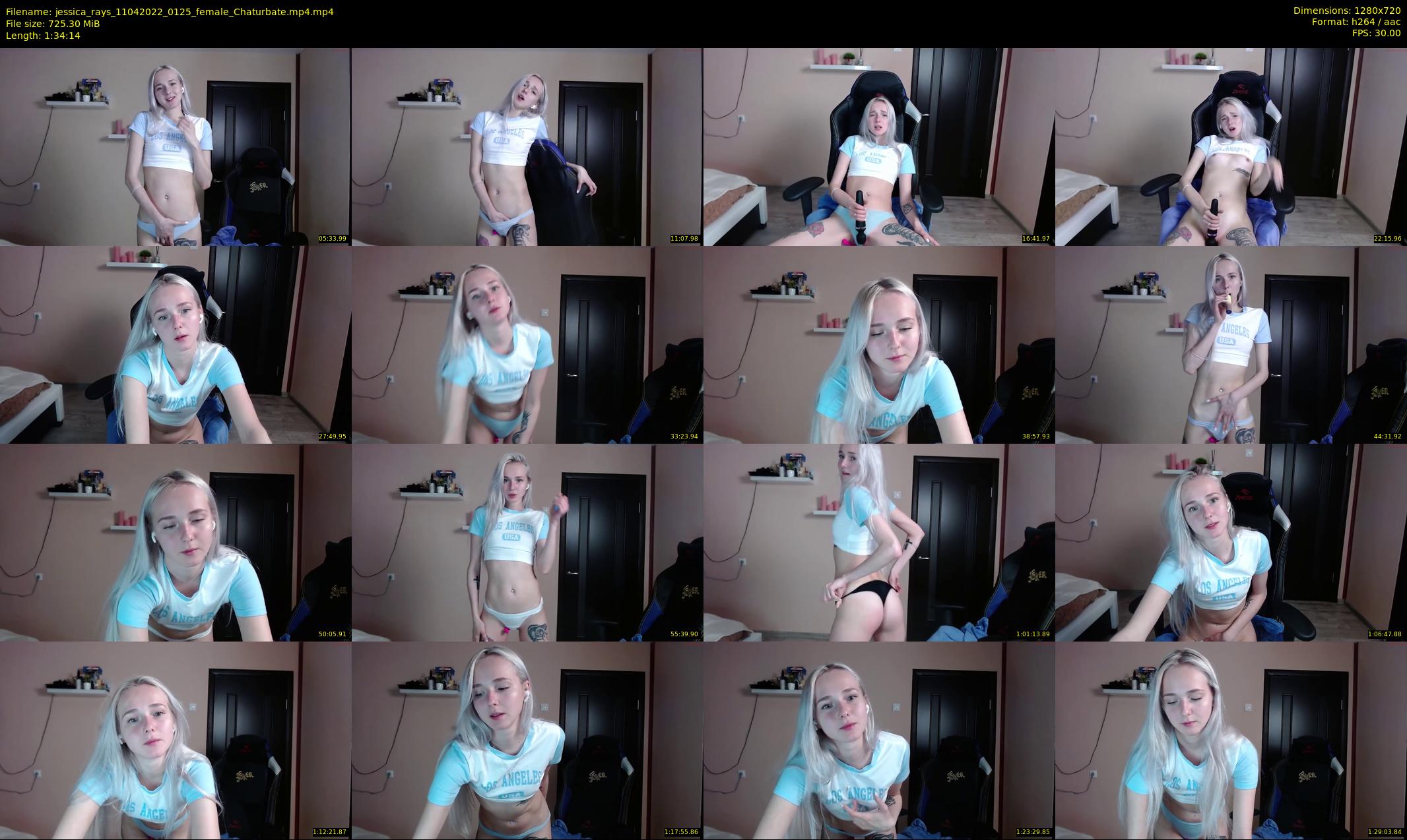 jessica_rays — 95 minute Chaturbate couple cam show recording, 720p, Apr 11, 2022