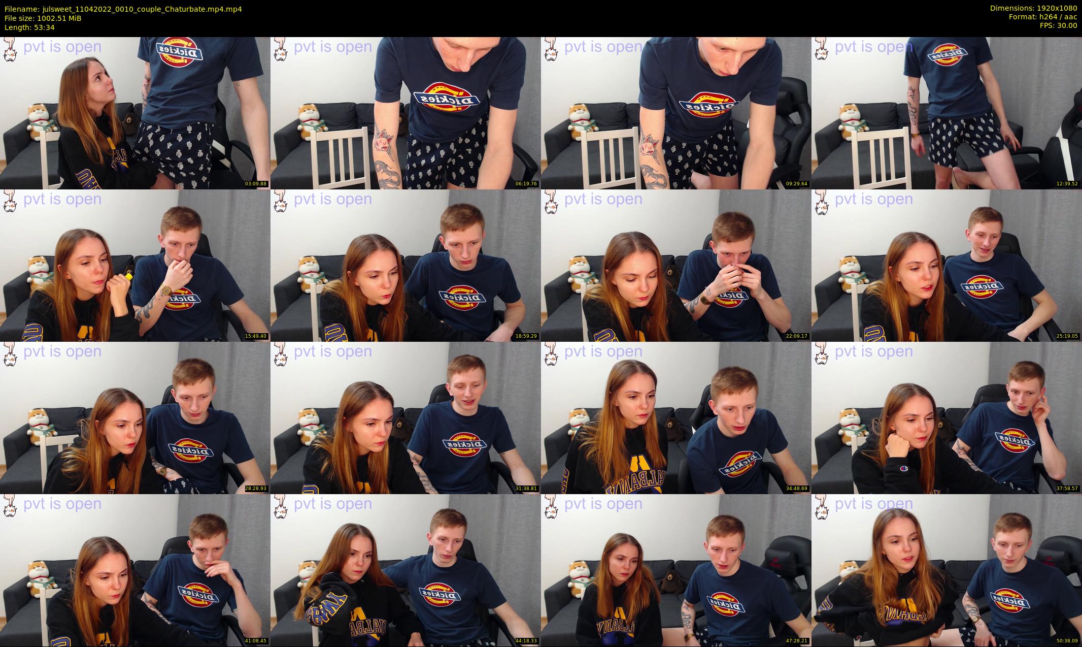 julsweet — 54 minute Chaturbate male cam show recording, 1080p, Apr 11, 2022
