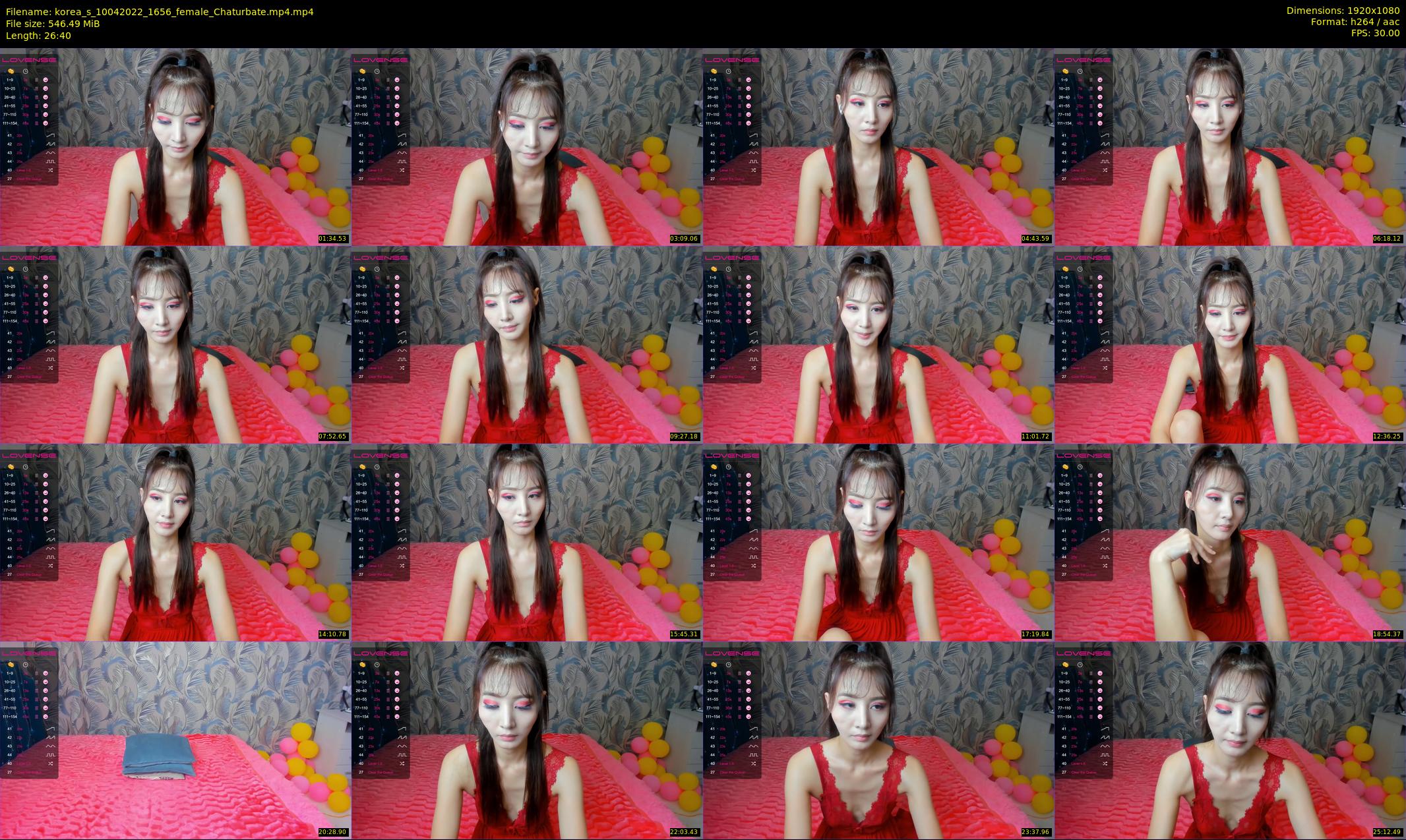 korea_s — 27 minute Chaturbate female cam show recording, 1080p, Apr 10, 2022