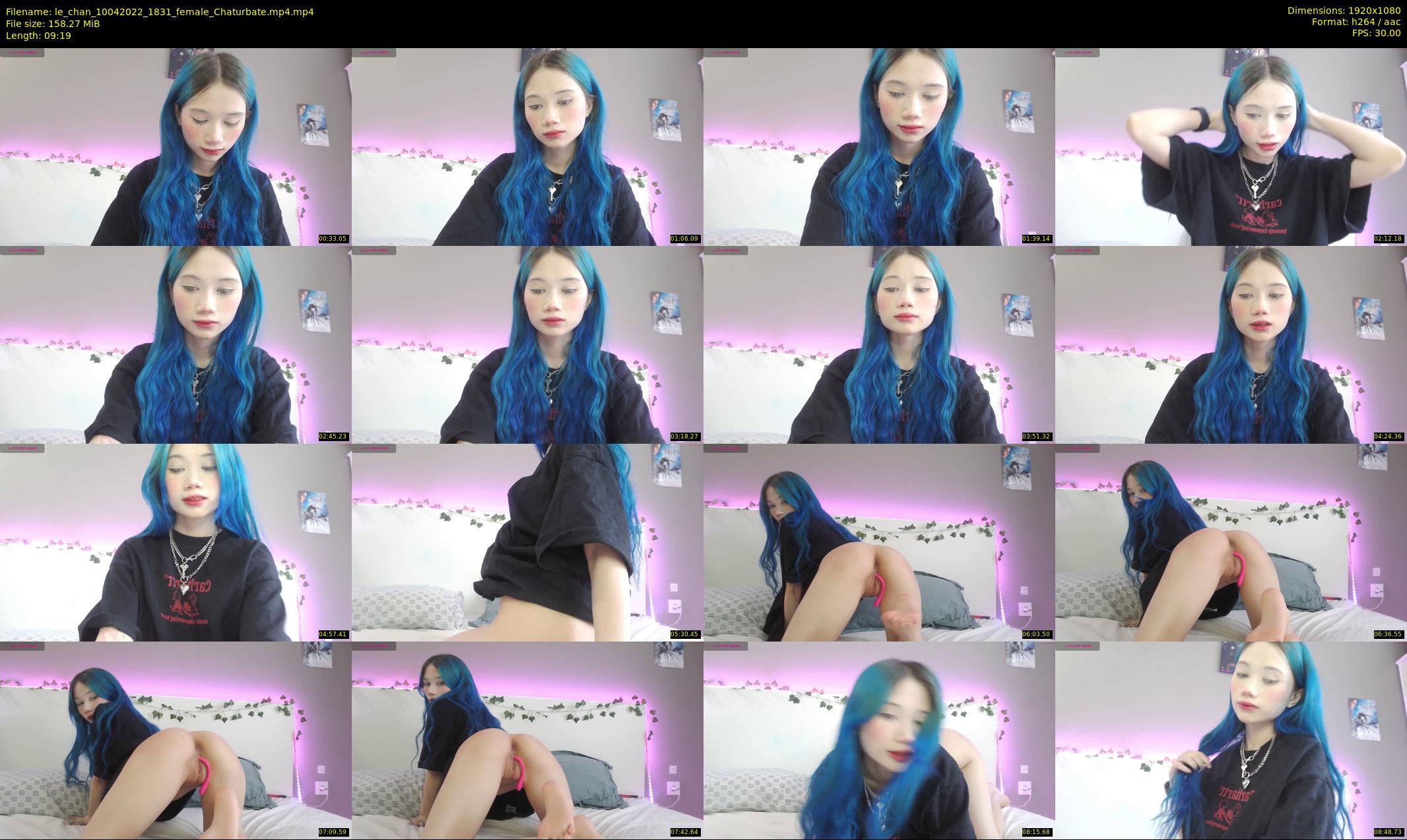 le_chan — 10 minute Chaturbate female cam show recording, 1080p, Apr 10, 2022