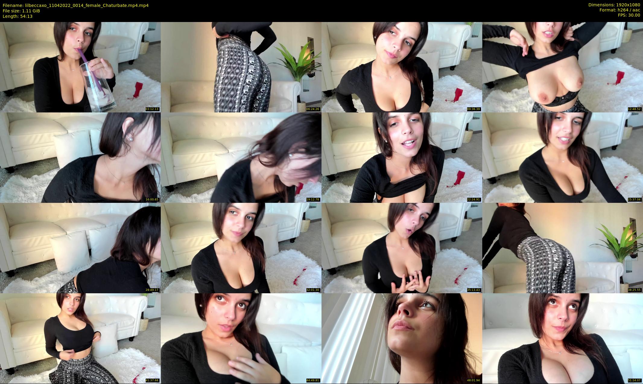 lilbeccaxo — 55 minute Chaturbate female cam show recording, 1080p, Apr 11, 2022