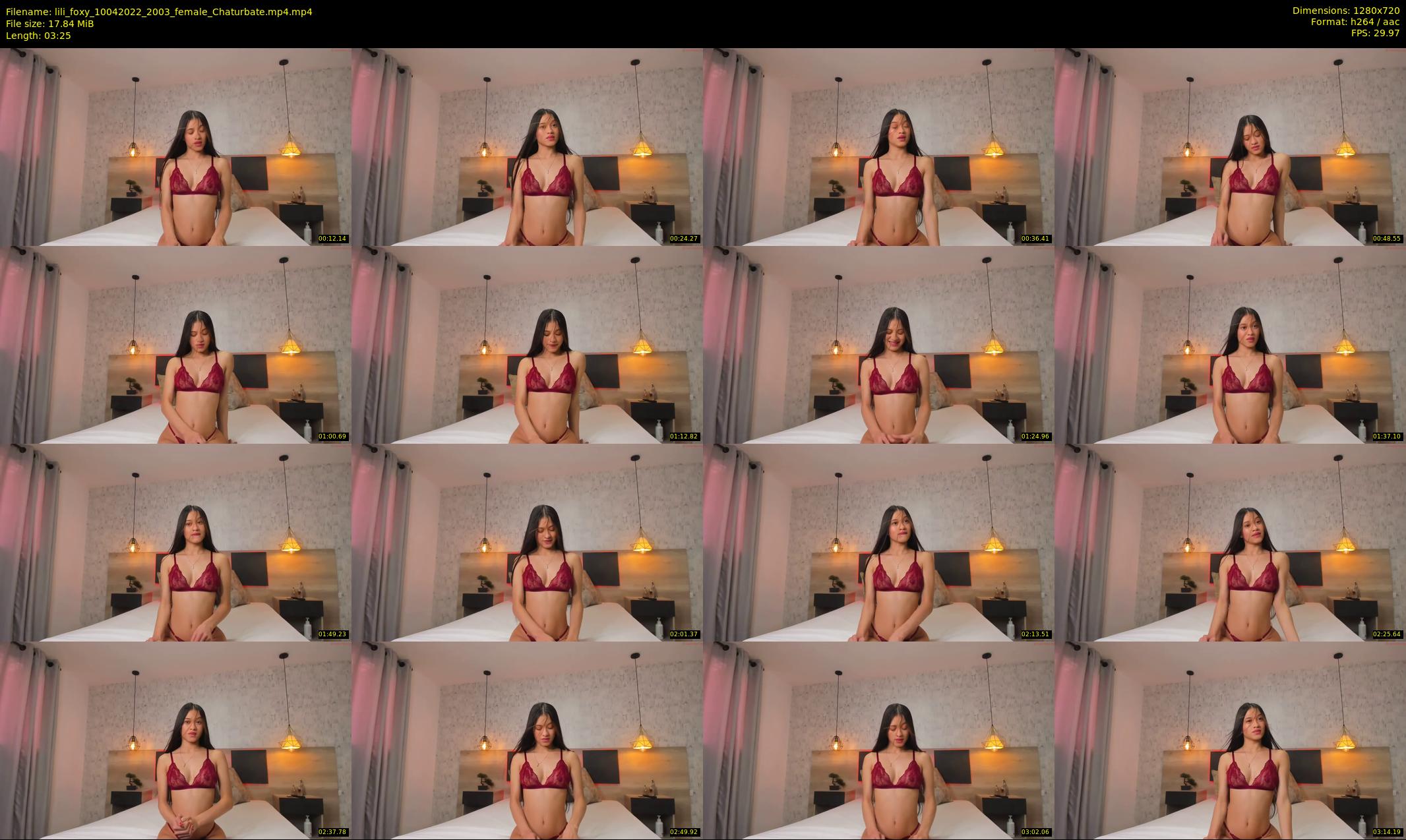 lili_foxy — 4 minute Chaturbate female cam show recording, 720p, Apr 10, 2022