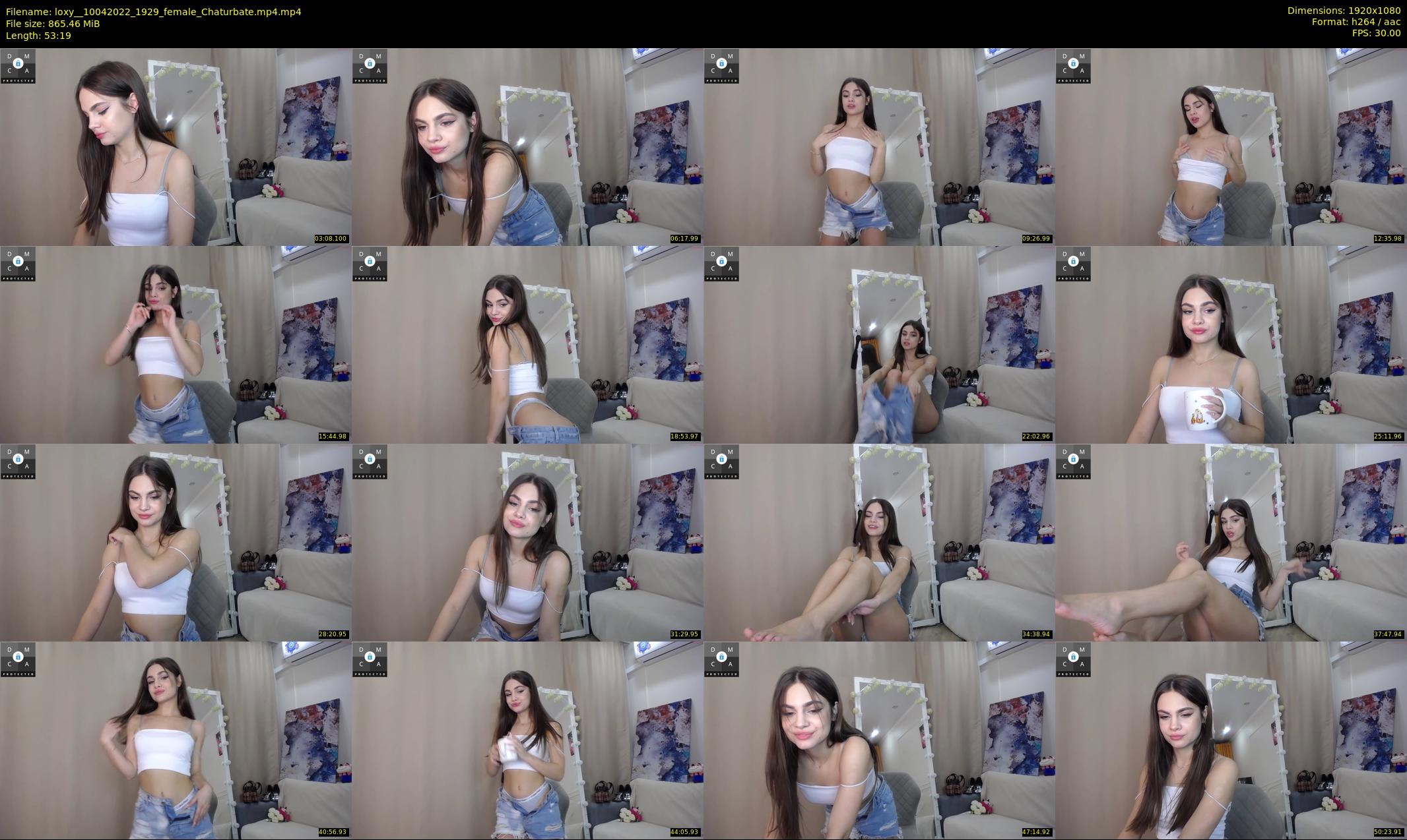 loxy_ — 54 minute Chaturbate female cam show recording, 1080p, Apr 10, 2022