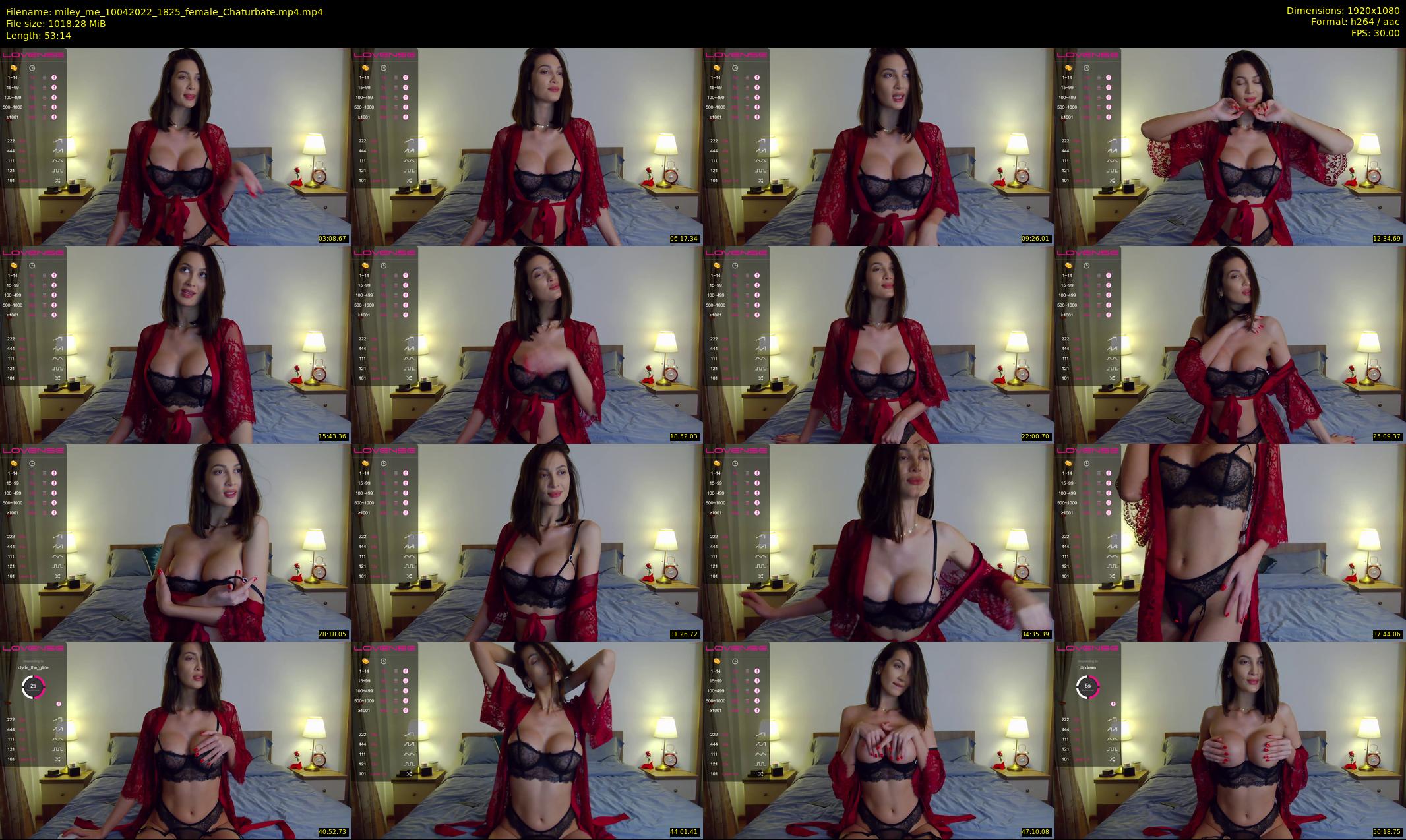 miley_me — 54 minute Chaturbate female cam show recording, 1080p, Apr 10, 2022