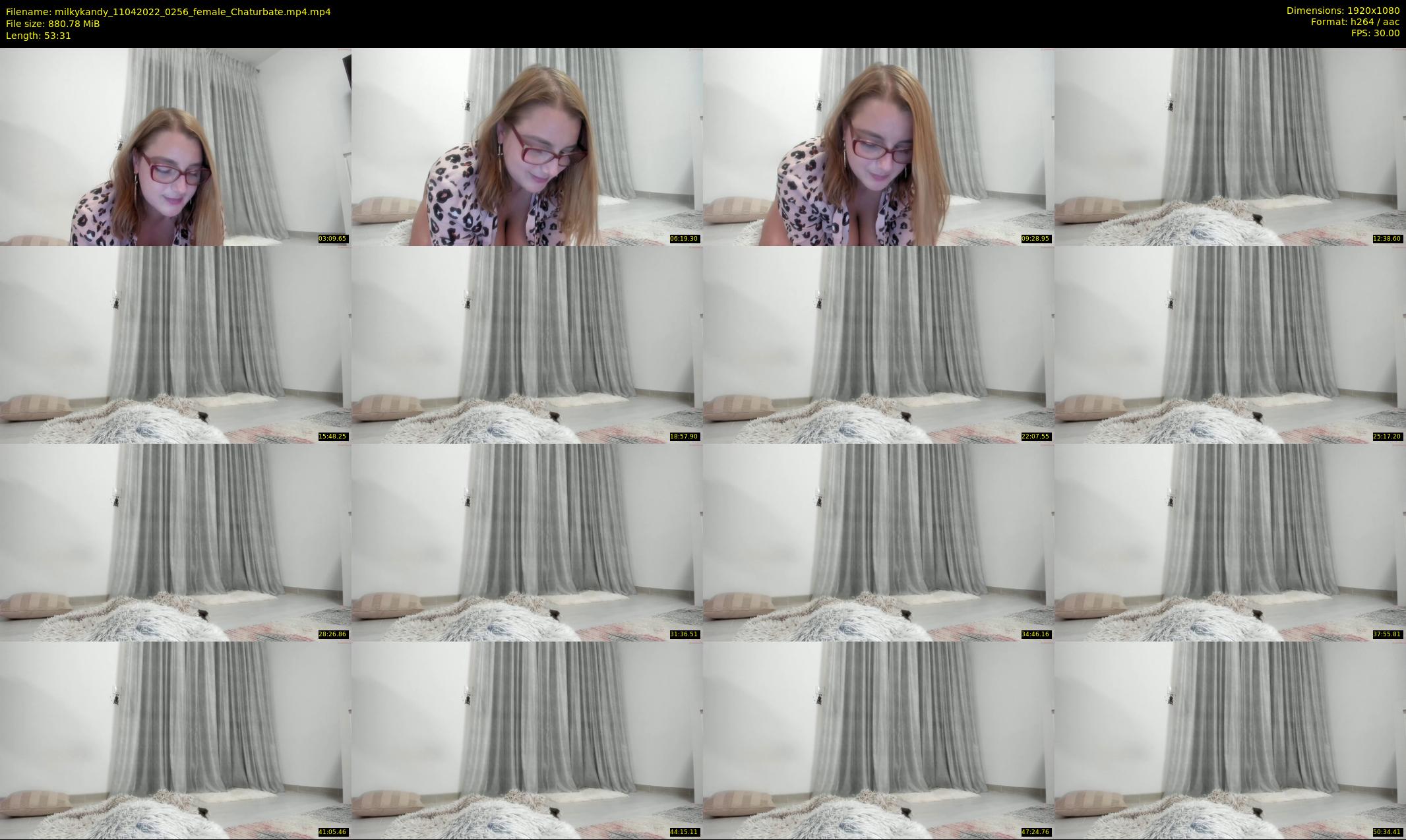 milkykandy — 54 minute Chaturbate female cam show recording, 1080p, Apr 11, 2022