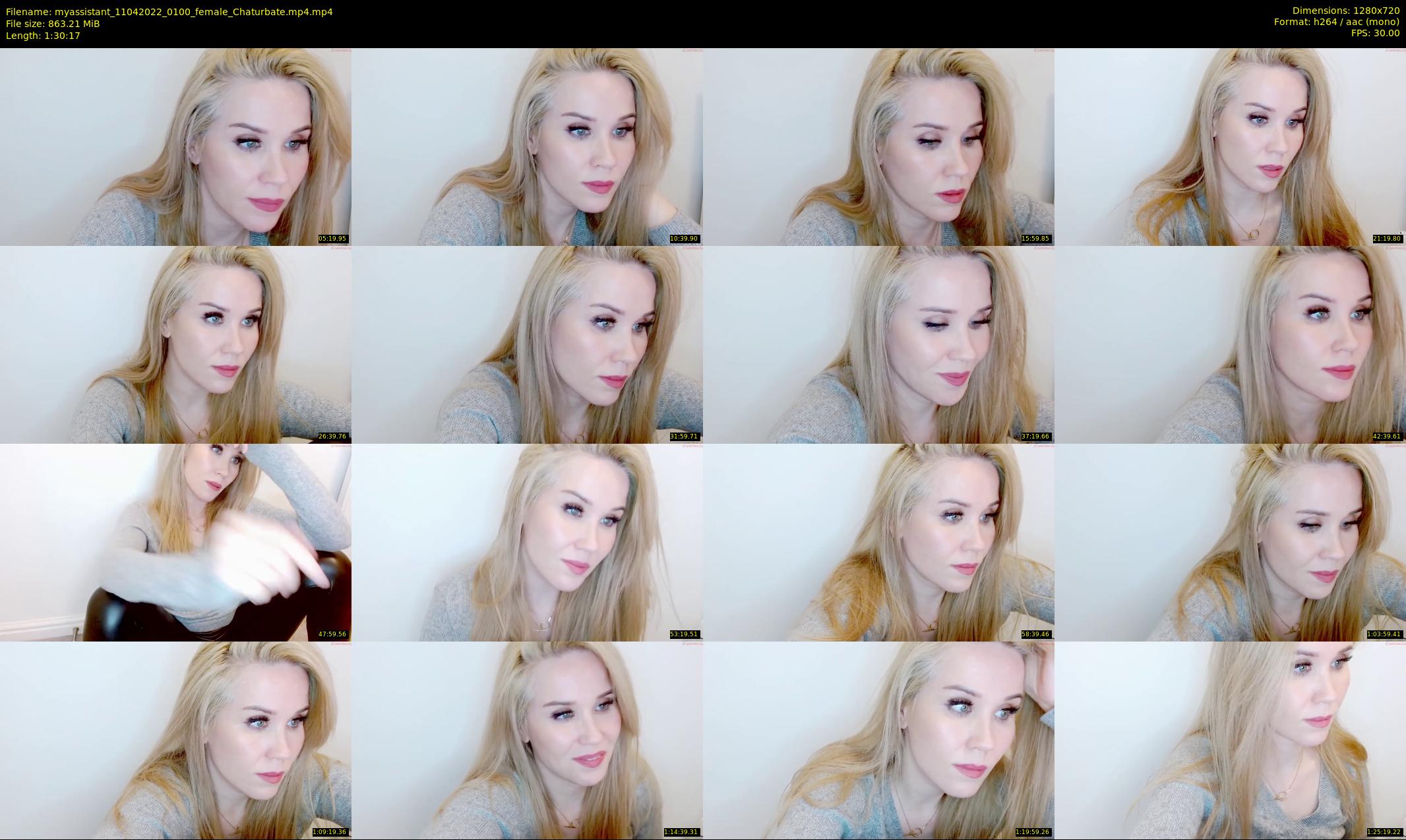 myassistant — 91 minute Chaturbate female cam show recording, 720p, Apr 11, 2022