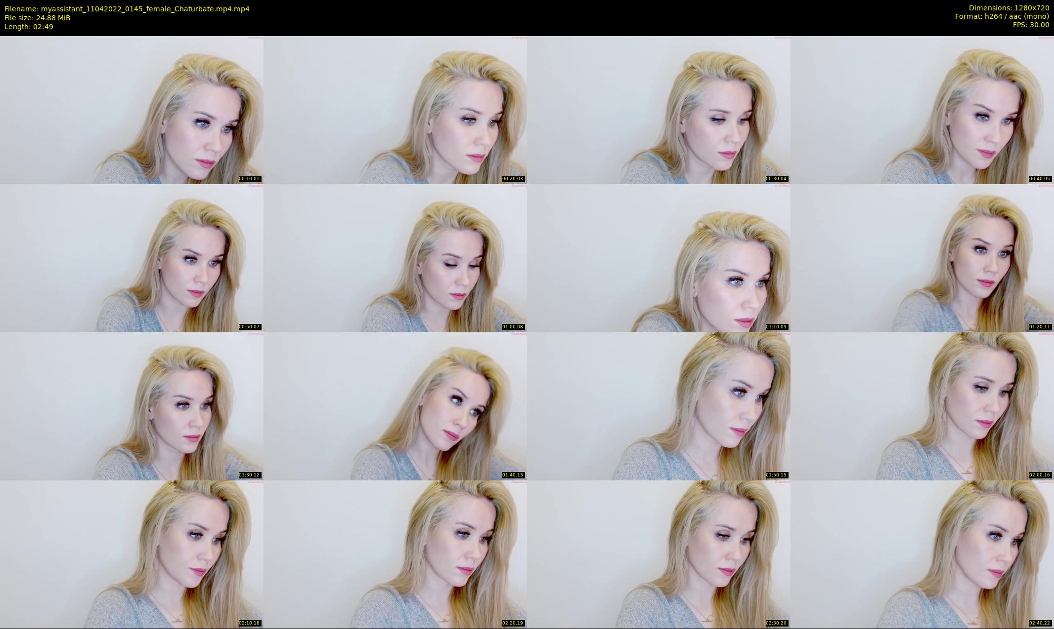 myassistant — 3 minute Chaturbate female cam show recording, 720p, Apr 11, 2022