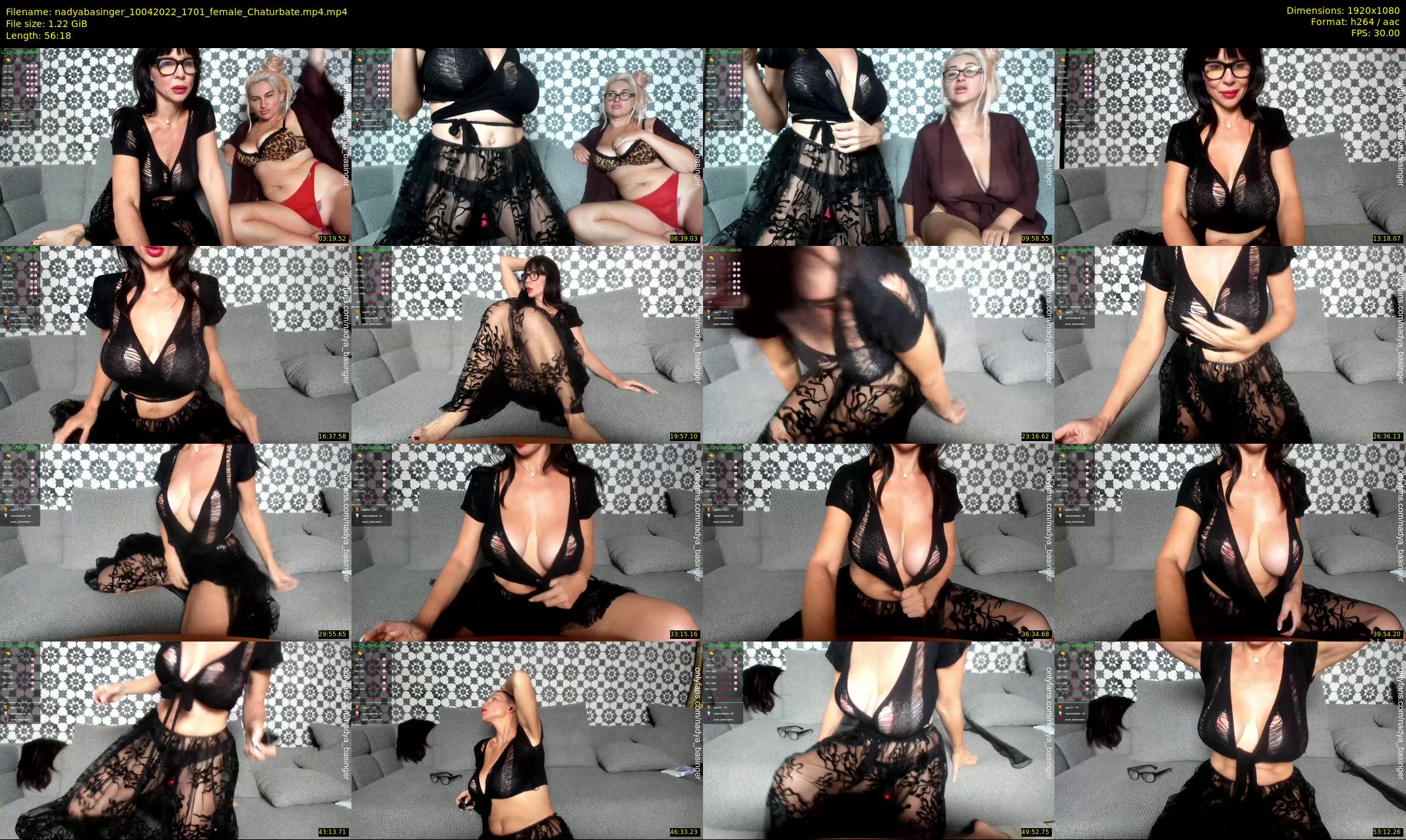 nadyabasinger — 57 minute Chaturbate female cam show recording, 1080p, Apr 10, 2022