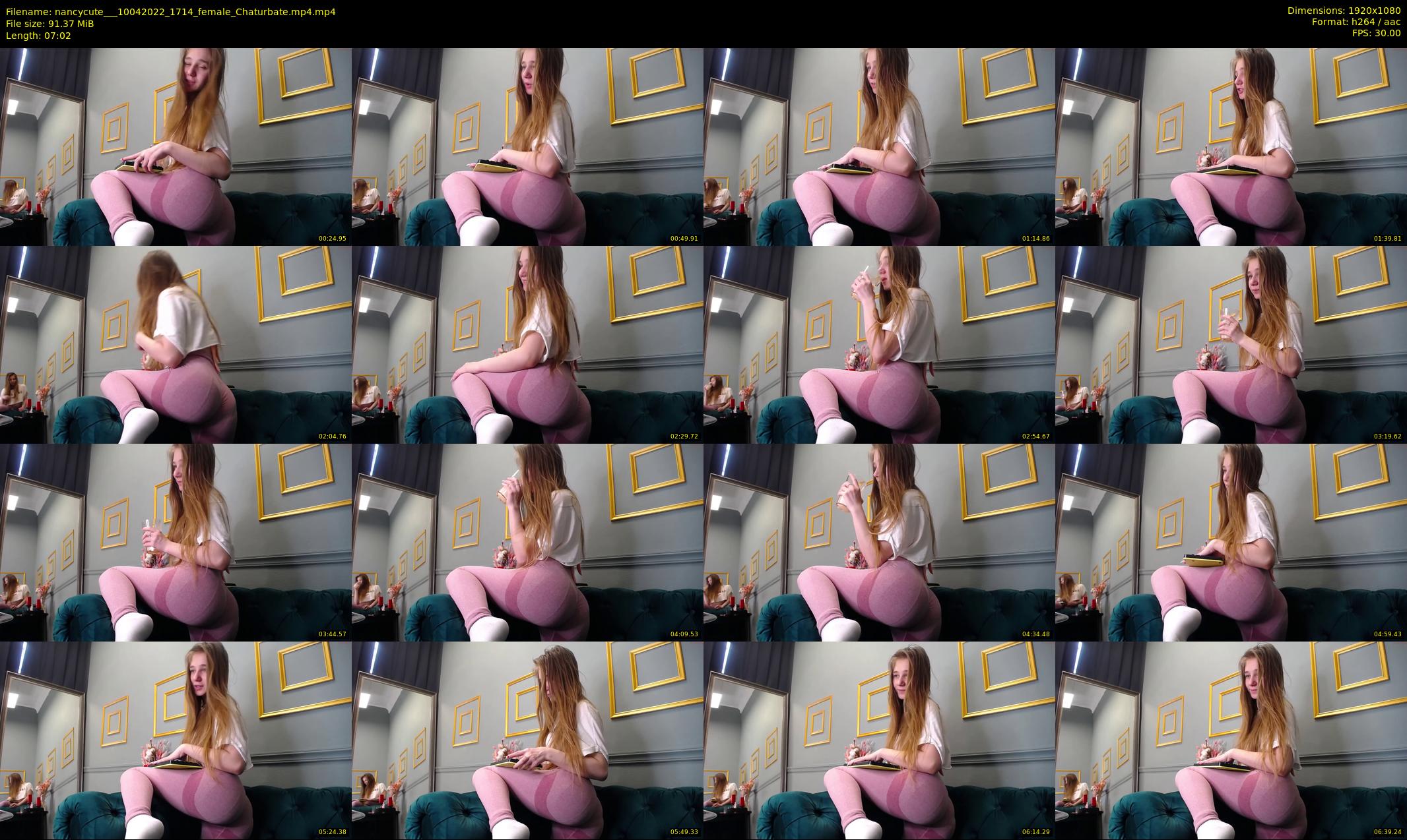 nancycute__ — 8 minute Chaturbate female cam show recording, 1080p, Apr 10, 2022