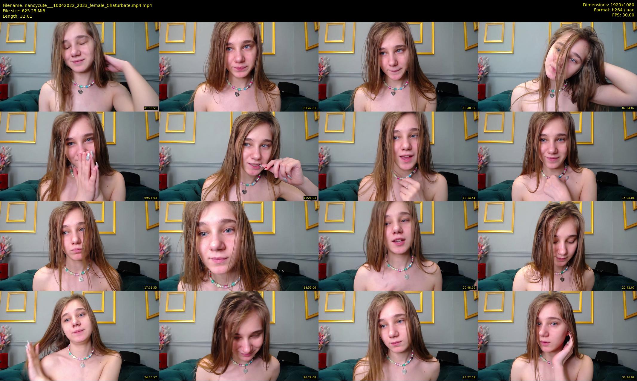 nancycute__ — 33 minute Chaturbate female cam show recording, 1080p, Apr 10, 2022