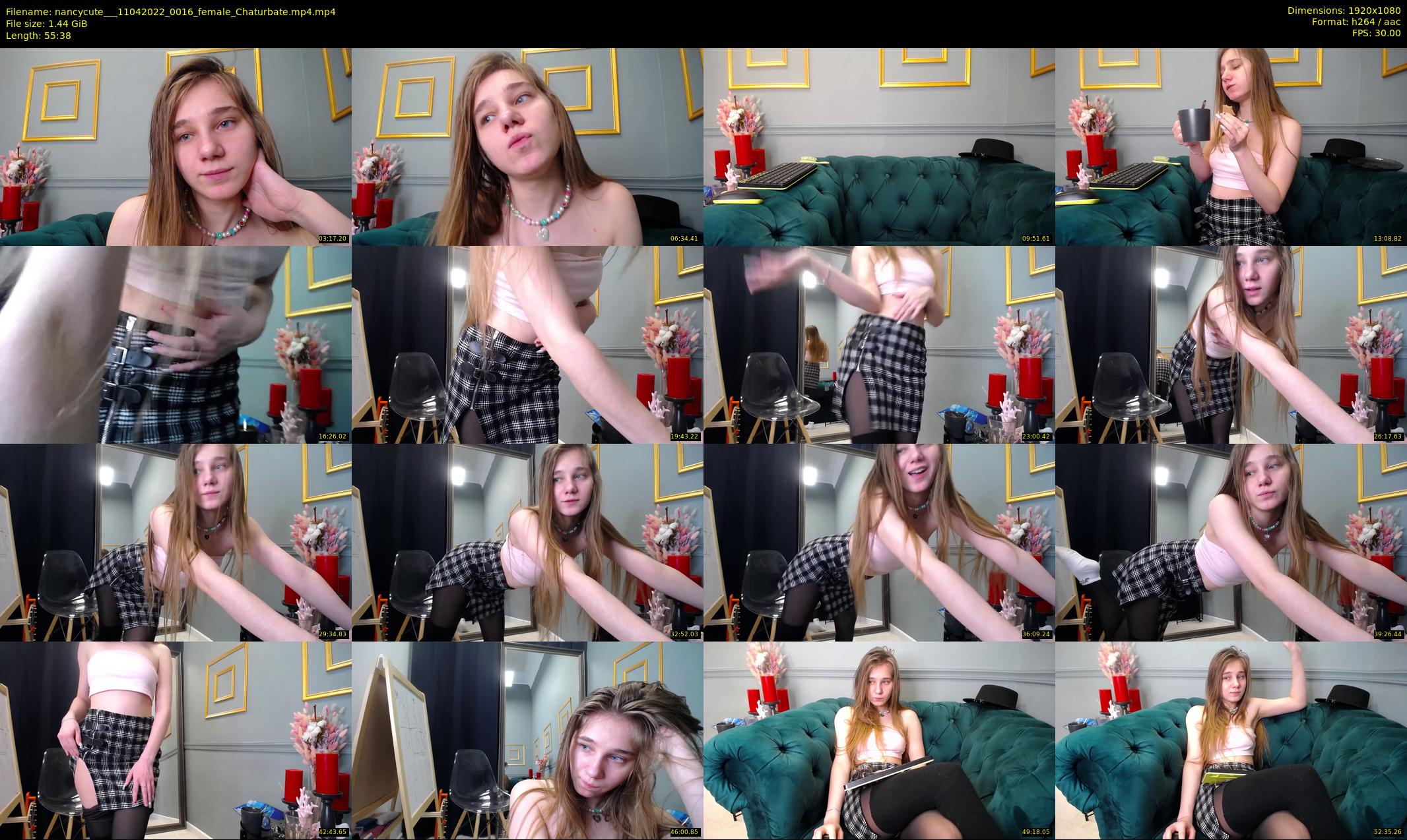 nancycute__ — 56 minute Chaturbate female cam show recording, 1080p, Apr 11, 2022