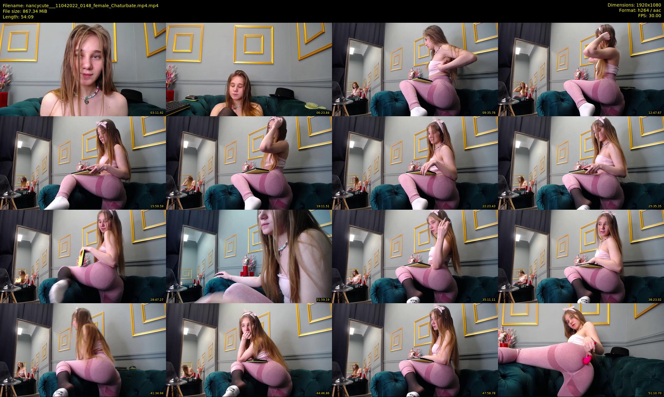 nancycute__ — 55 minute Chaturbate female cam show recording, 1080p, Apr 11, 2022