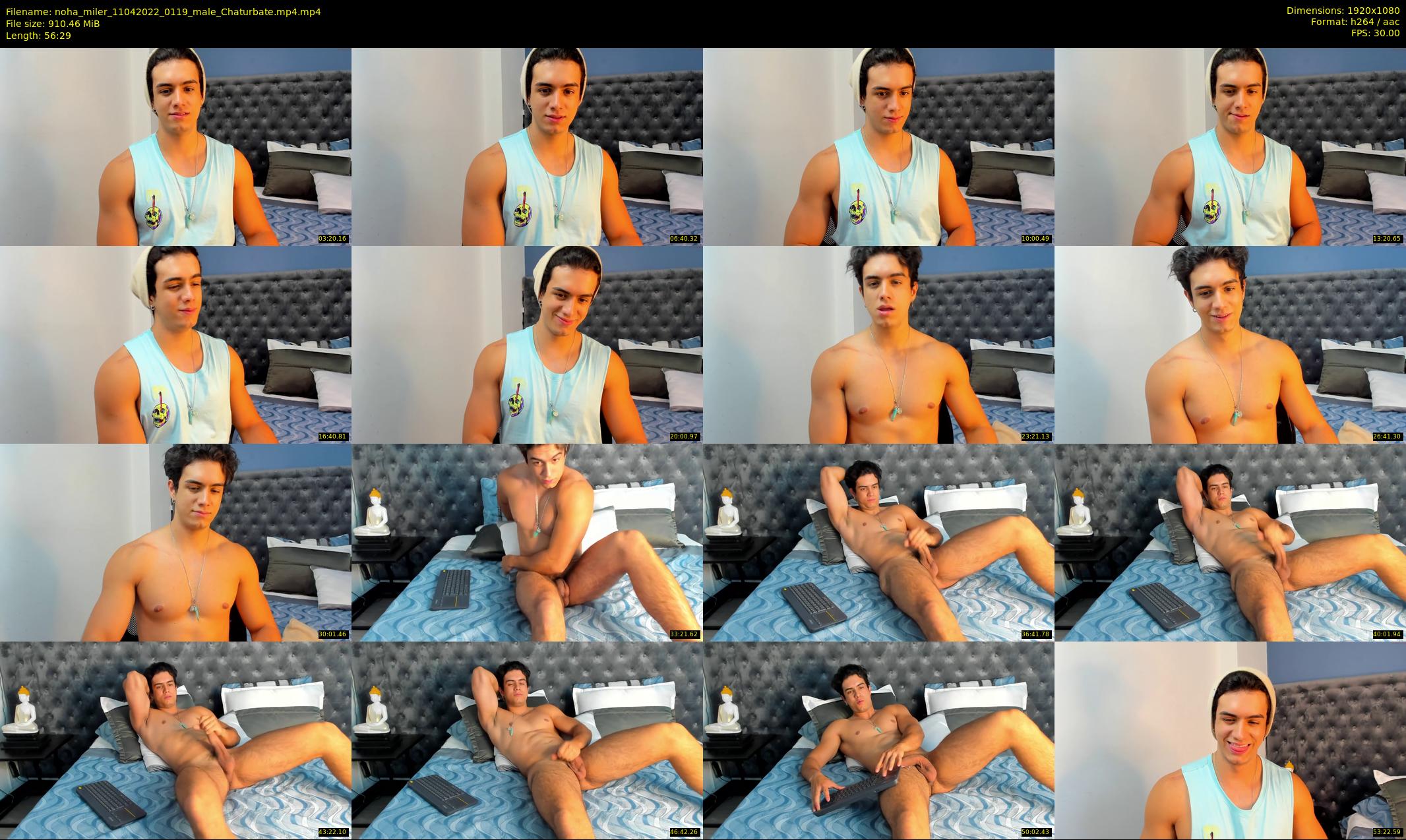 noha_miler — 57 minute Chaturbate male cam show recording, 1080p, Apr 11, 2022
