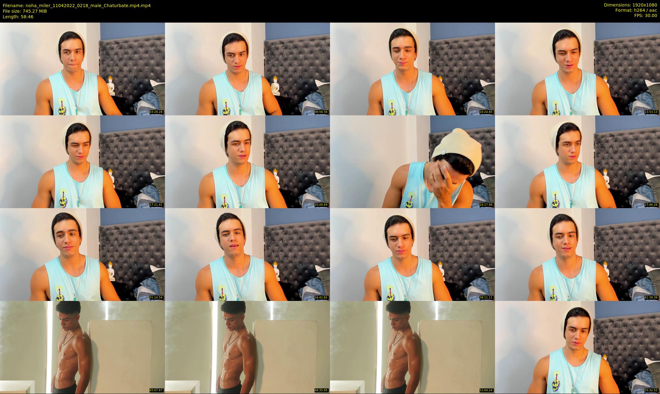 noha_miler — 59 minute Chaturbate male cam show recording, 1080p, Apr 11, 2022