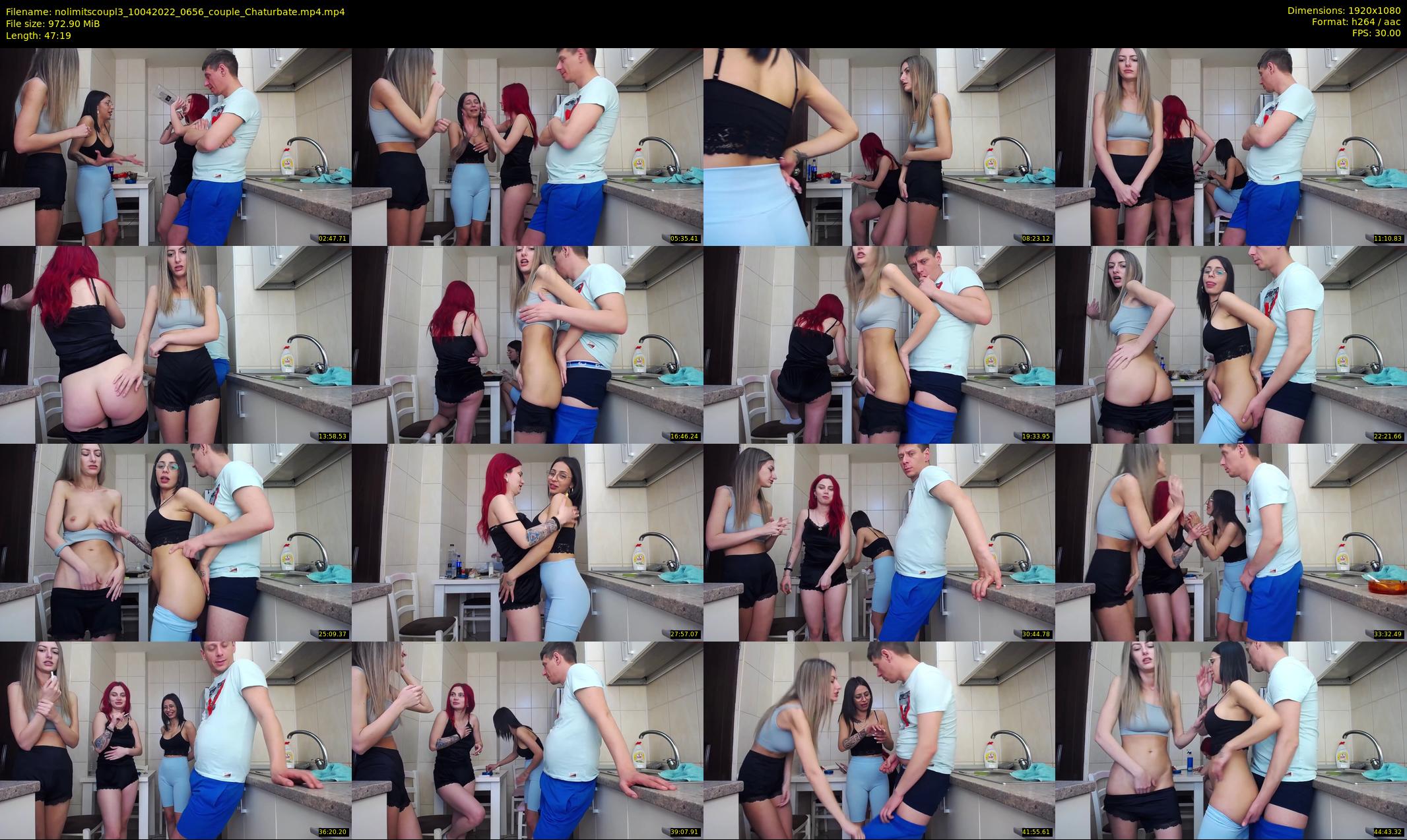 nolimitscoupl3 — 48 minute Chaturbate couple cam show recording, 1080p, Apr 10, 2022