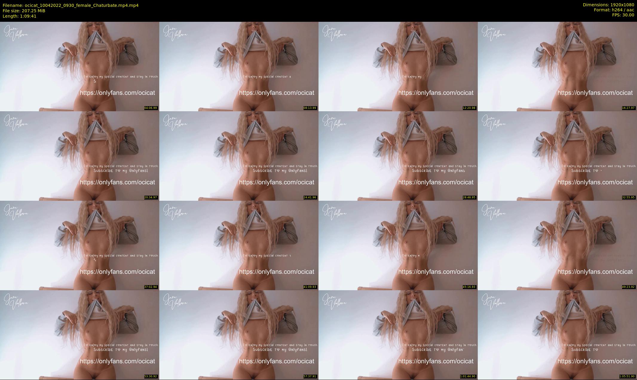 ocicat — 70 minute Chaturbate female cam show recording, 1080p, Apr 10, 2022