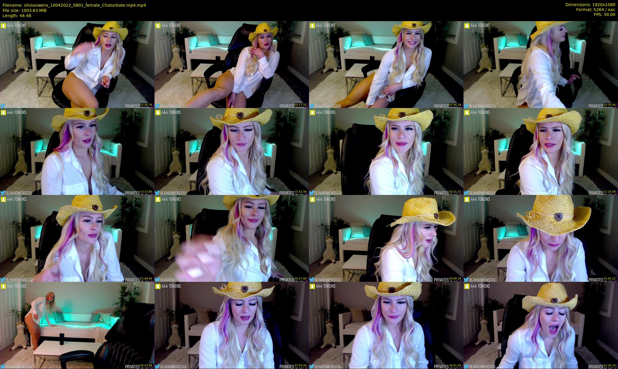 oliviaowens — 45 minute Chaturbate female cam show recording, 1080p, Apr 10, 2022
