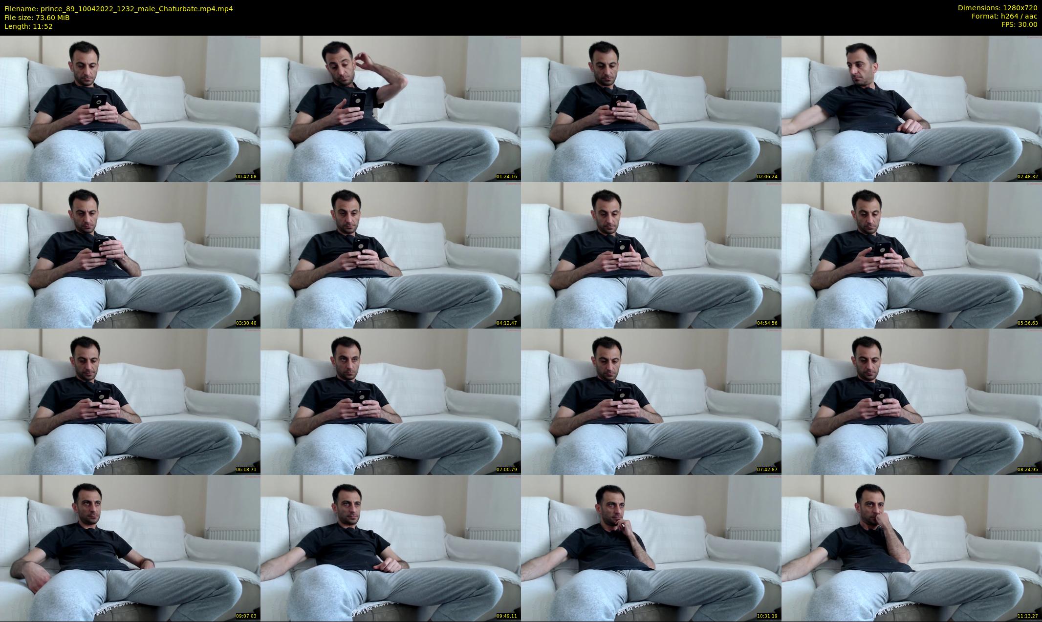 prince_89 — 12 minute Chaturbate male cam show recording, 720p, Apr 10, 2022