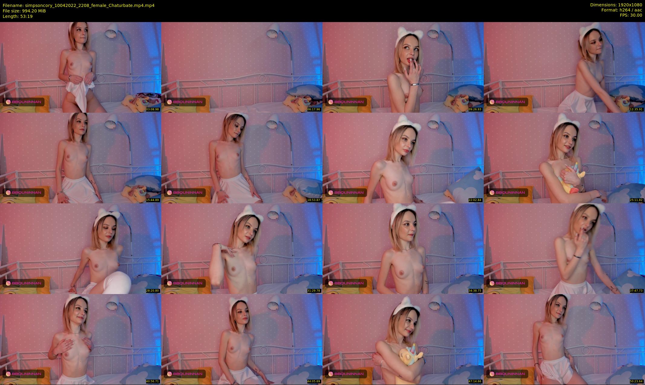 simpsoncory — 54 minute Chaturbate female cam show recording, 1080p, Apr 10, 2022