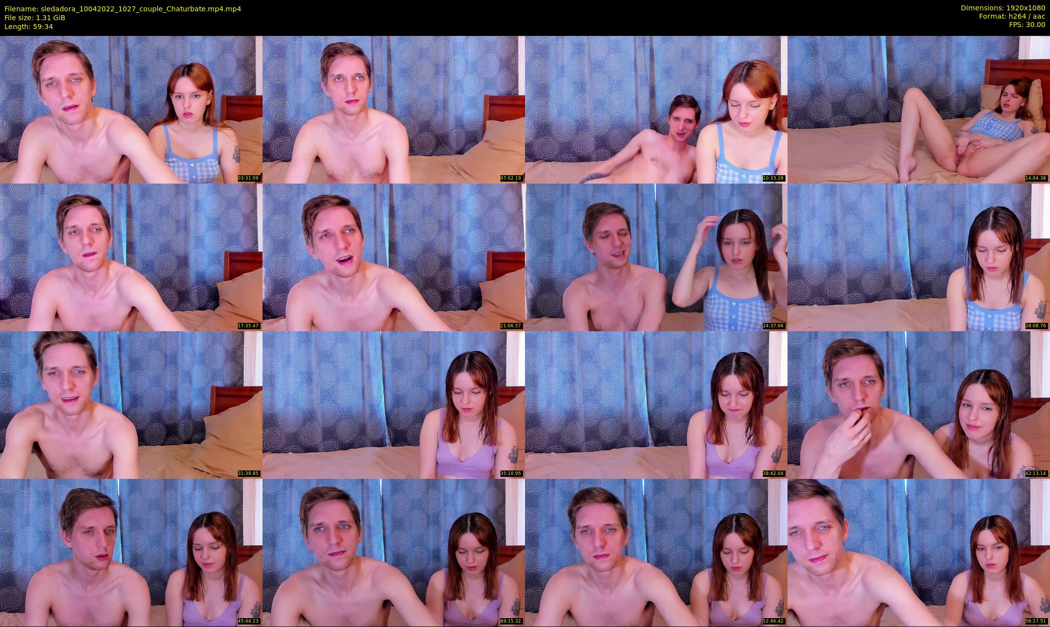 sledadora — 60 minute Chaturbate couple cam show recording, 1080p, Apr 10, 2022