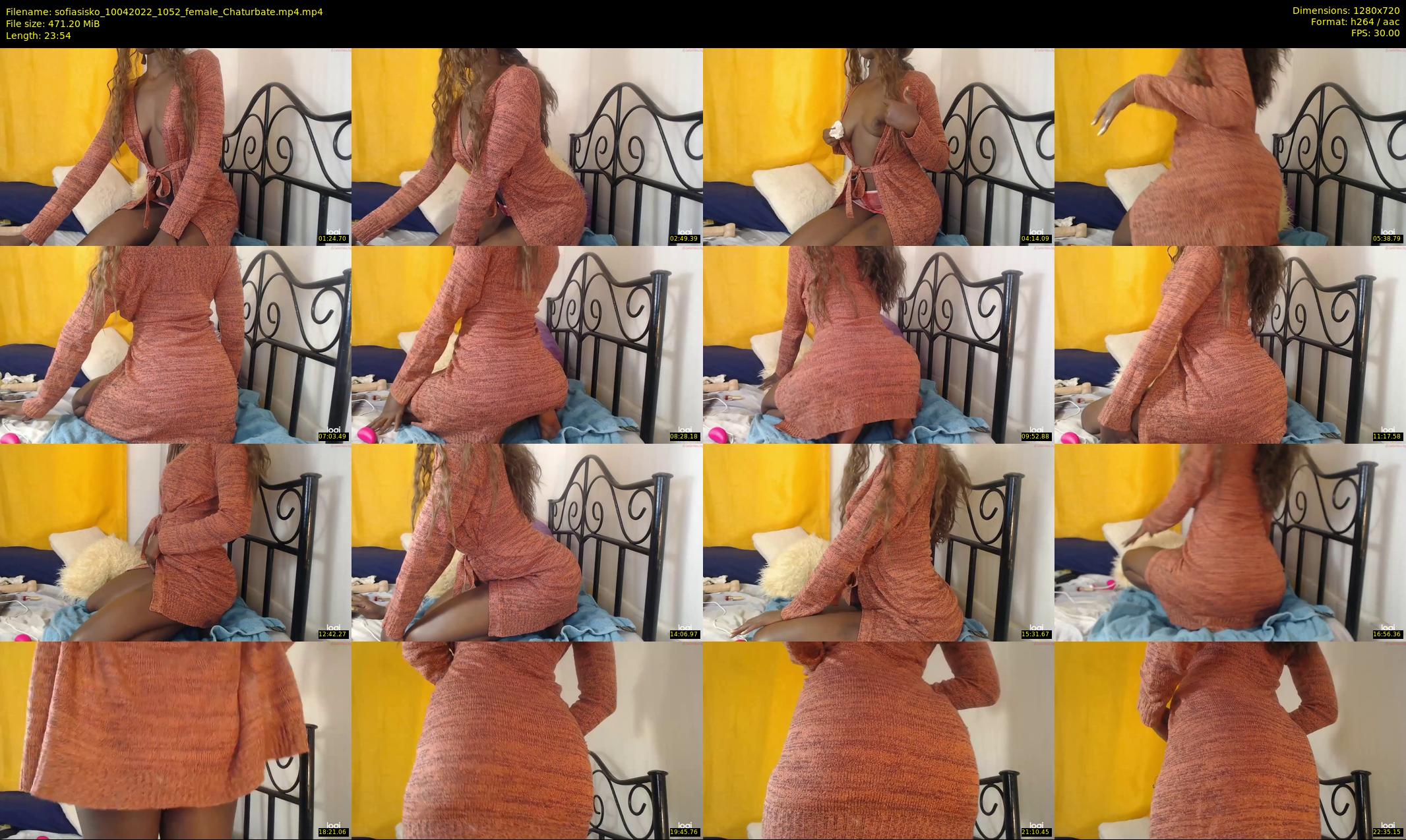 sofiasisko — 24 minute Chaturbate female cam show recording, 720p, Apr 10, 2022