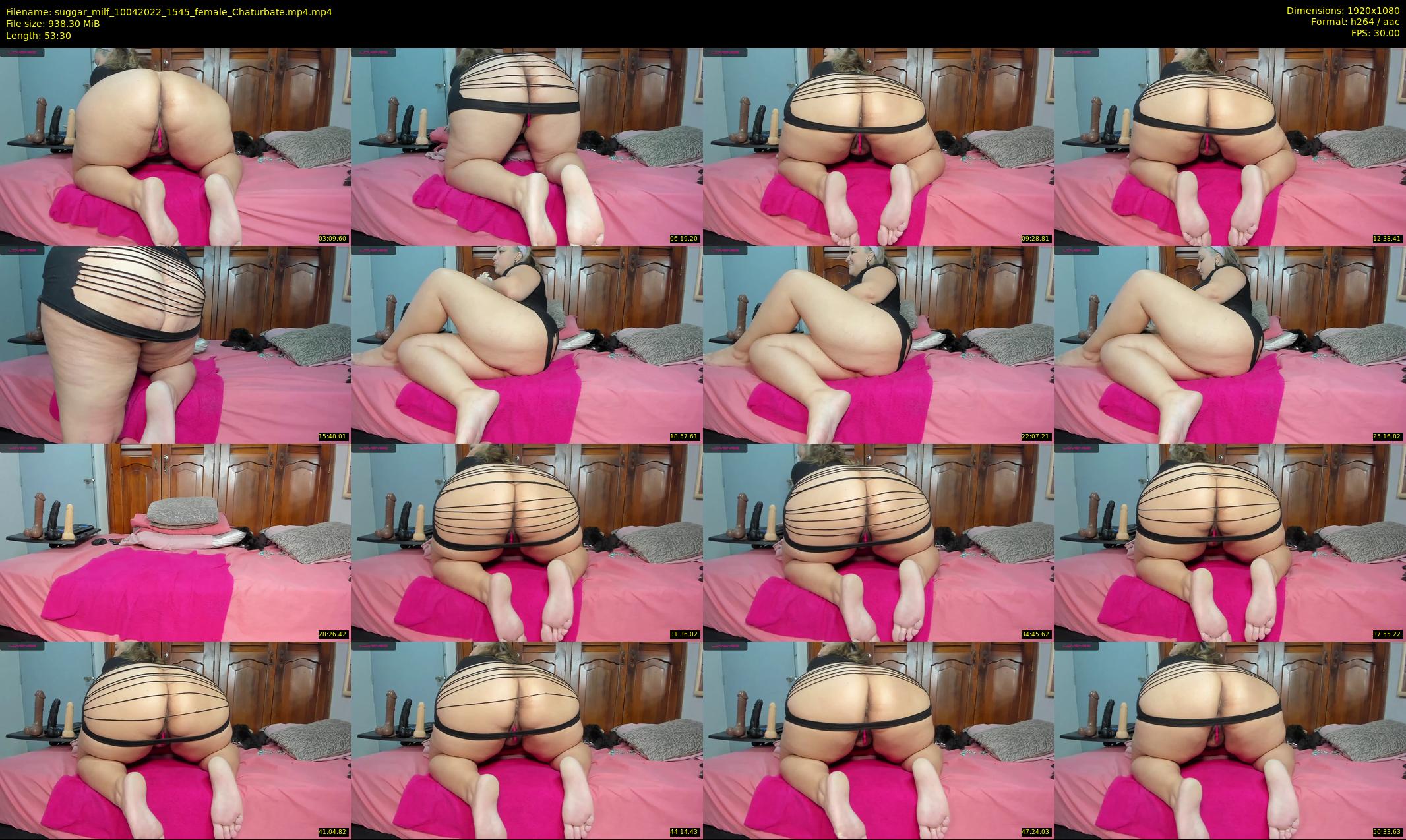 suggar_milf — 54 minute Chaturbate female cam show recording, 1080p, Apr 10, 2022