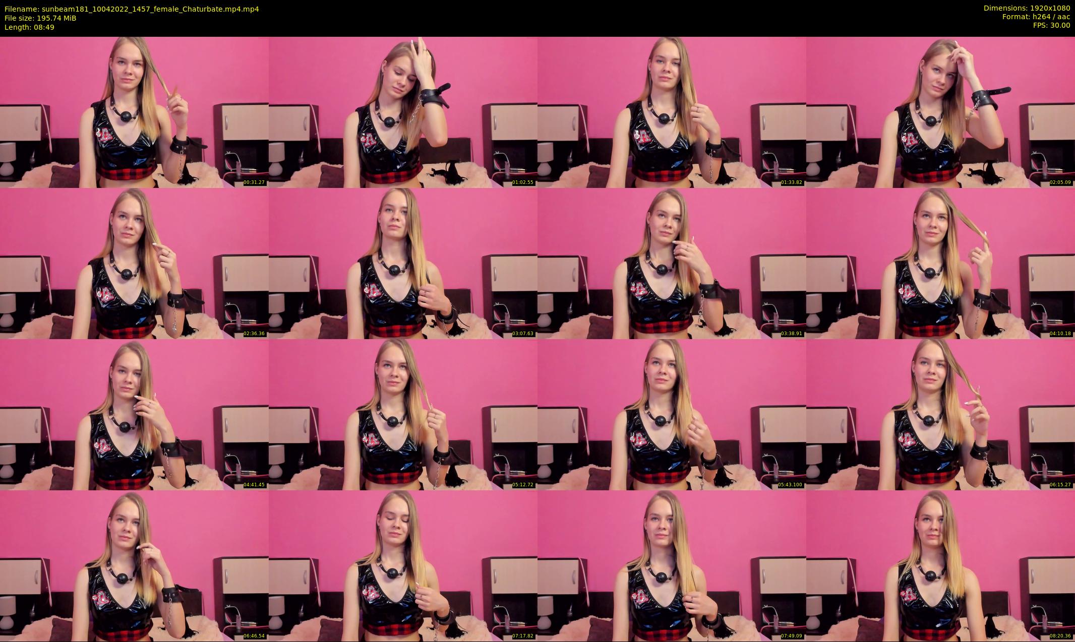 sunbeam181 — 9 minute Chaturbate female cam show recording, 1080p, Apr 10, 2022
