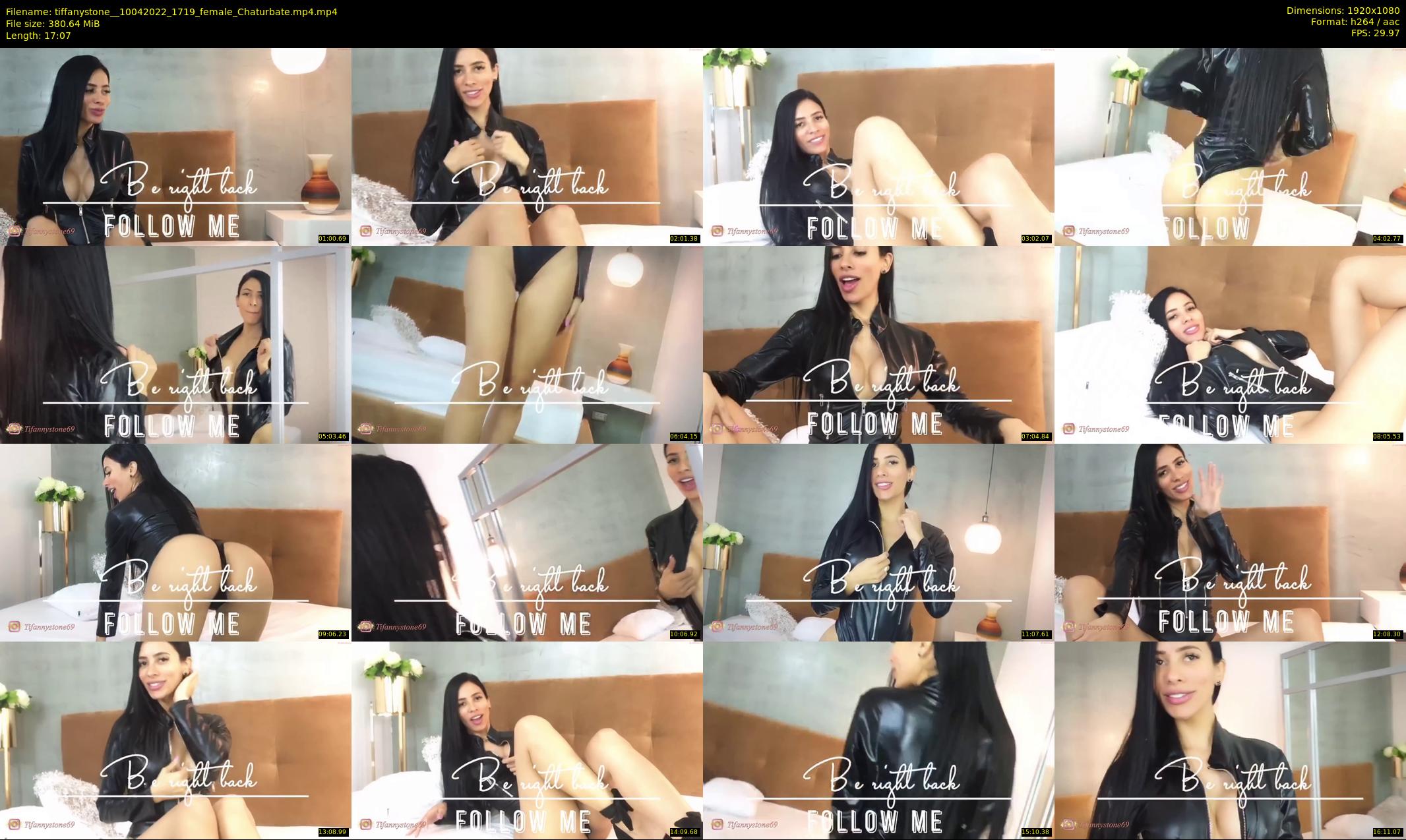 tiffanystone_ — 18 minute Chaturbate female cam show recording, 1080p, Apr 10, 2022